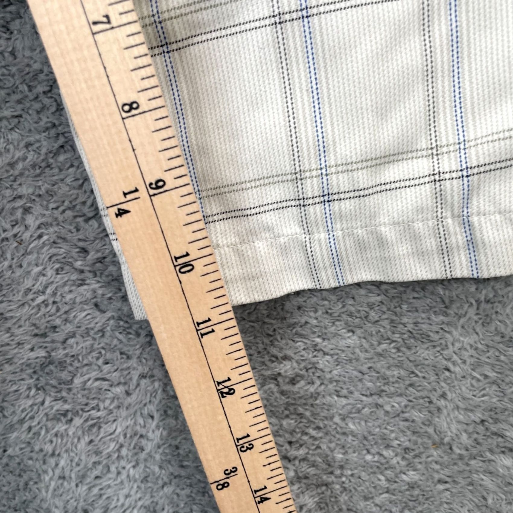 Rip Curl VTG Rip Curl Shorts Mens M White Plaid Chino Casual Preppy Size US 31 - 7 Thumbnail