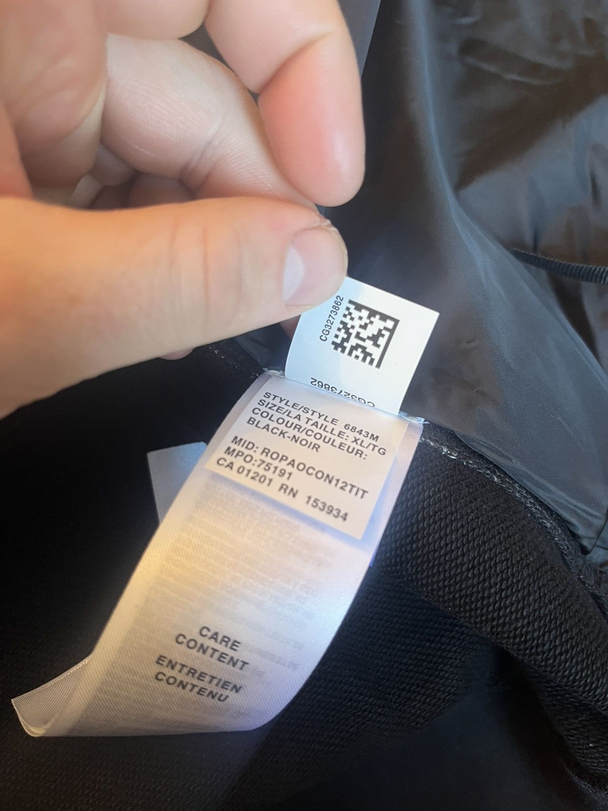 Canada Goose NWT $695 Black Huron Hooded Jacket Size US XL / EU 56 / 4 - 13 Thumbnail