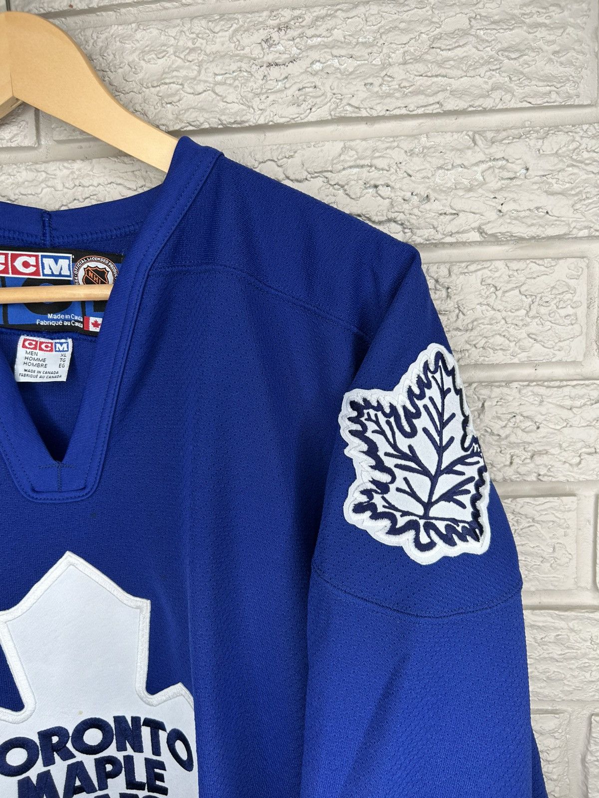 Ccm Vintage CCM Toronto Maple Leafs Hockey Jersey Size US XL / EU 56 / 4 - 5 Thumbnail