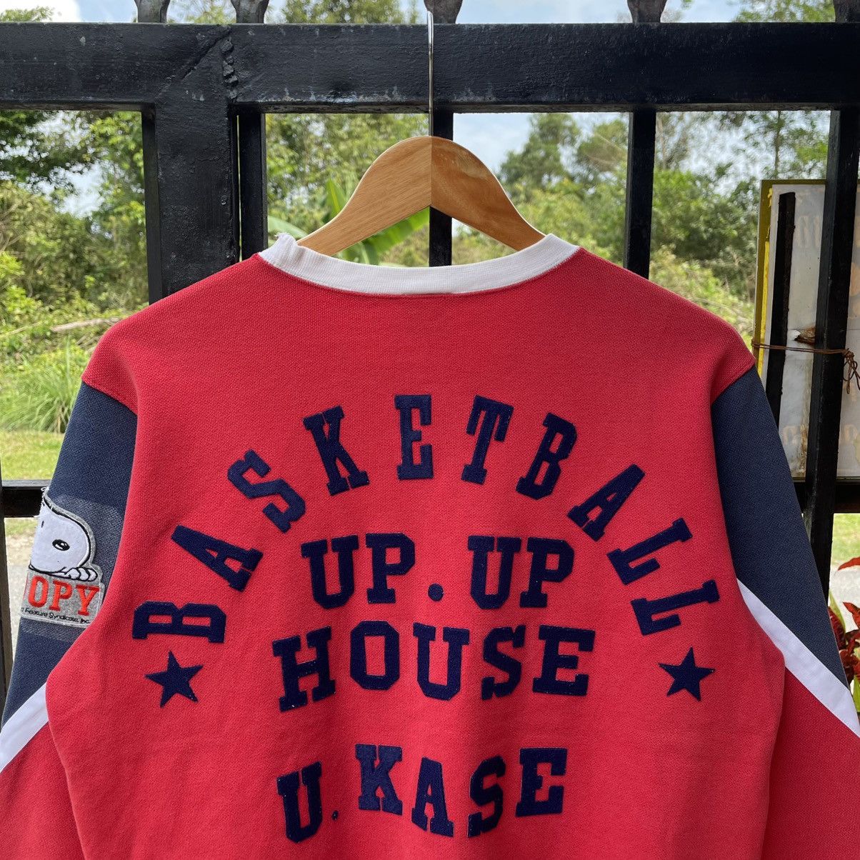 Nike 🔥Vintage 90s Nike Basketball X Snoopy Tricolour Sweatshirts Size US M / EU 48-50 / 2 - 3 Thumbnail