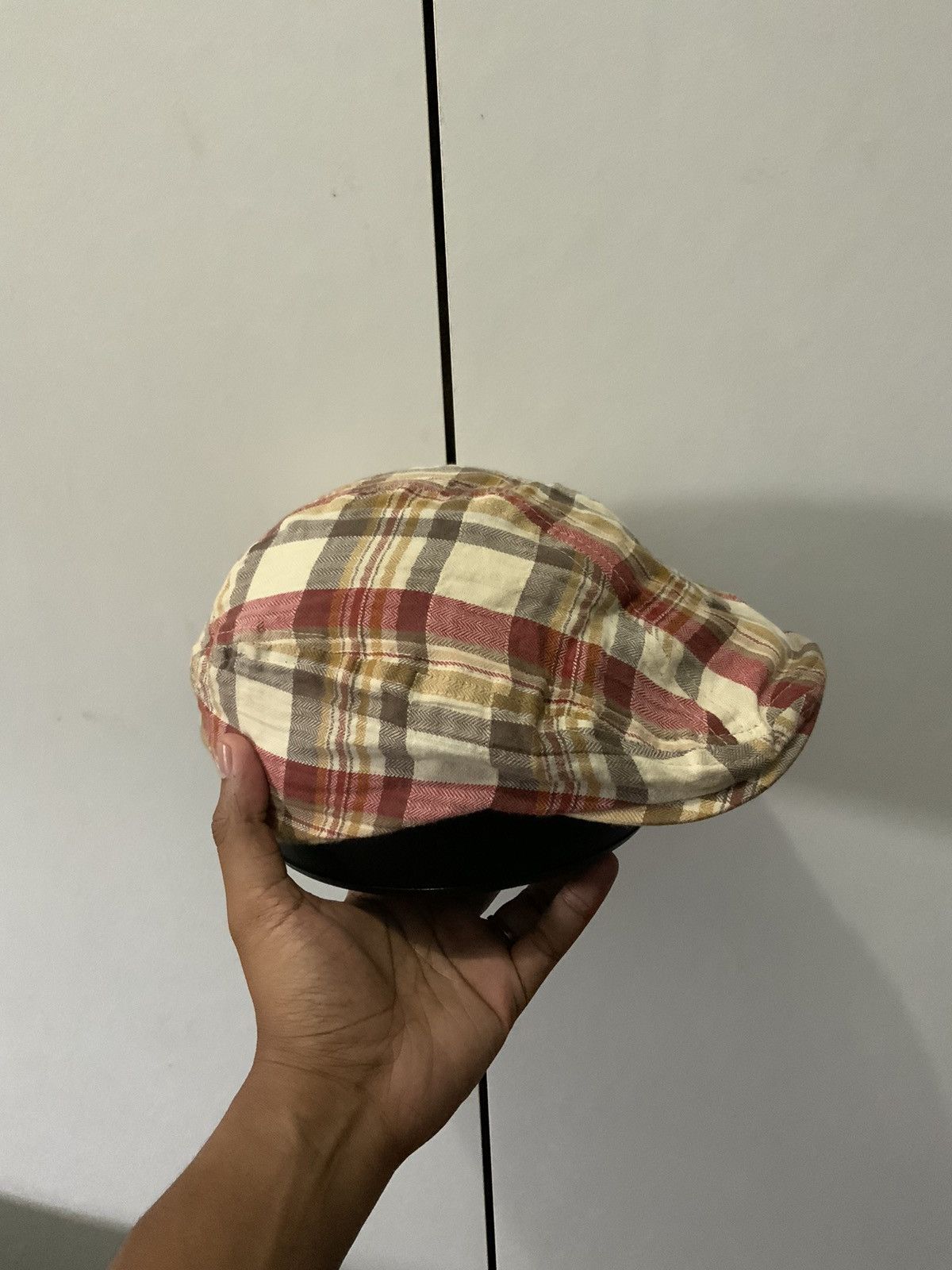 If Six Was Nine Plaid Flat Beretta Hat Size ONE SIZE - 4 Thumbnail