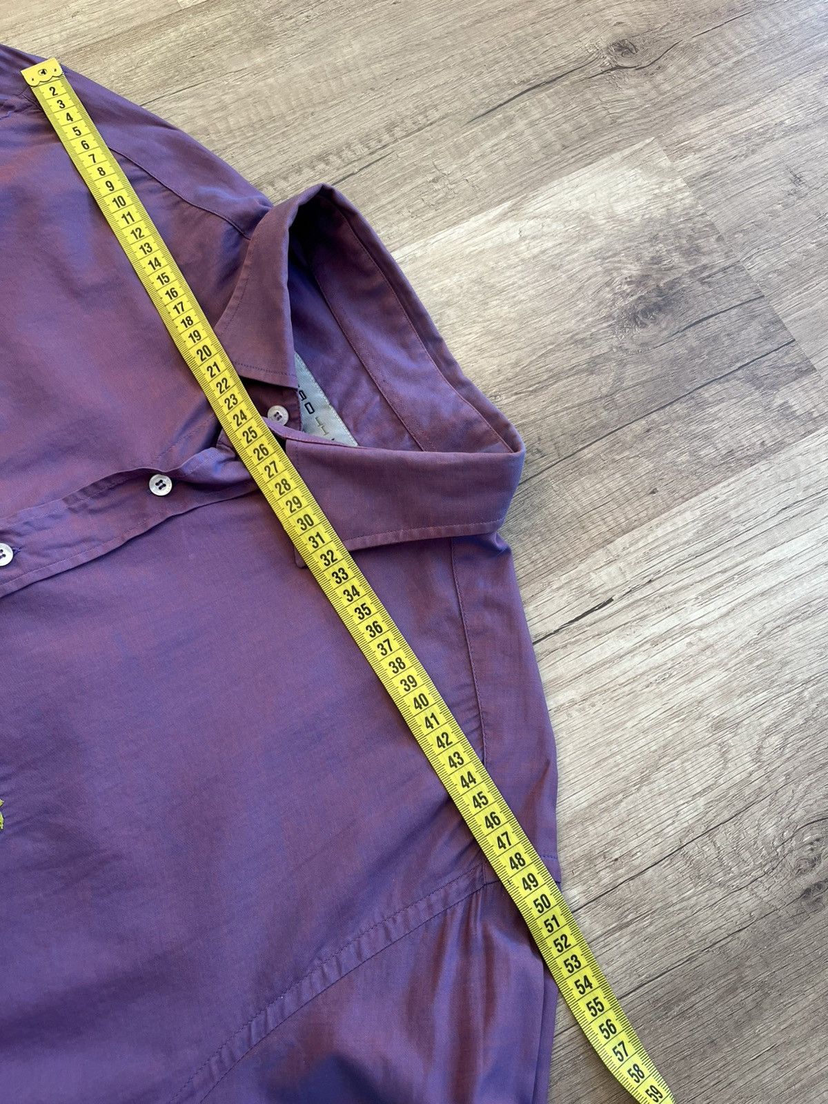 Etro Etro Purple Shirt Size 44 Size US S / EU 44-46 / 1 - 16 Thumbnail