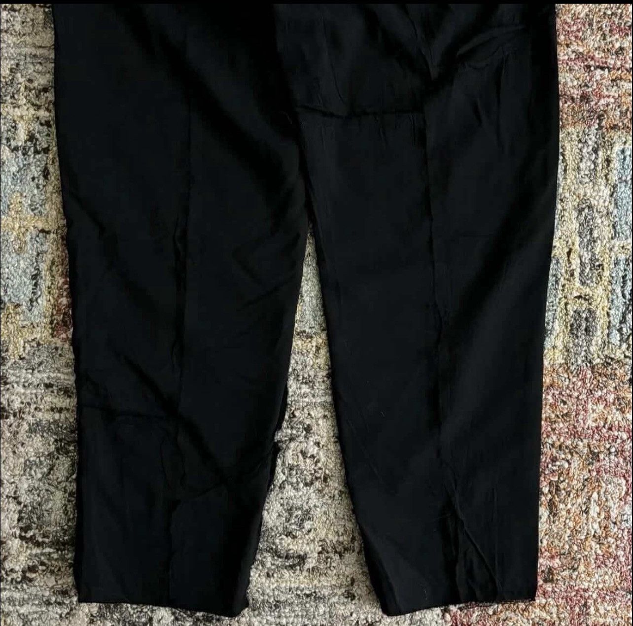 Yohji Yamamoto B by Yohji Yamamoto AW18 Distressed Patchwork Trousers Size US 30 / EU 46 - 2 Thumbnail
