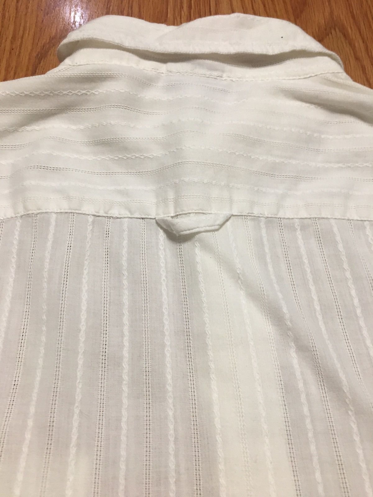 Dolce & Gabbana Dolce & Gabbana White Embroidered Men Shirt Size 38/52 Size US L / EU 52-54 / 3 - 10 Thumbnail