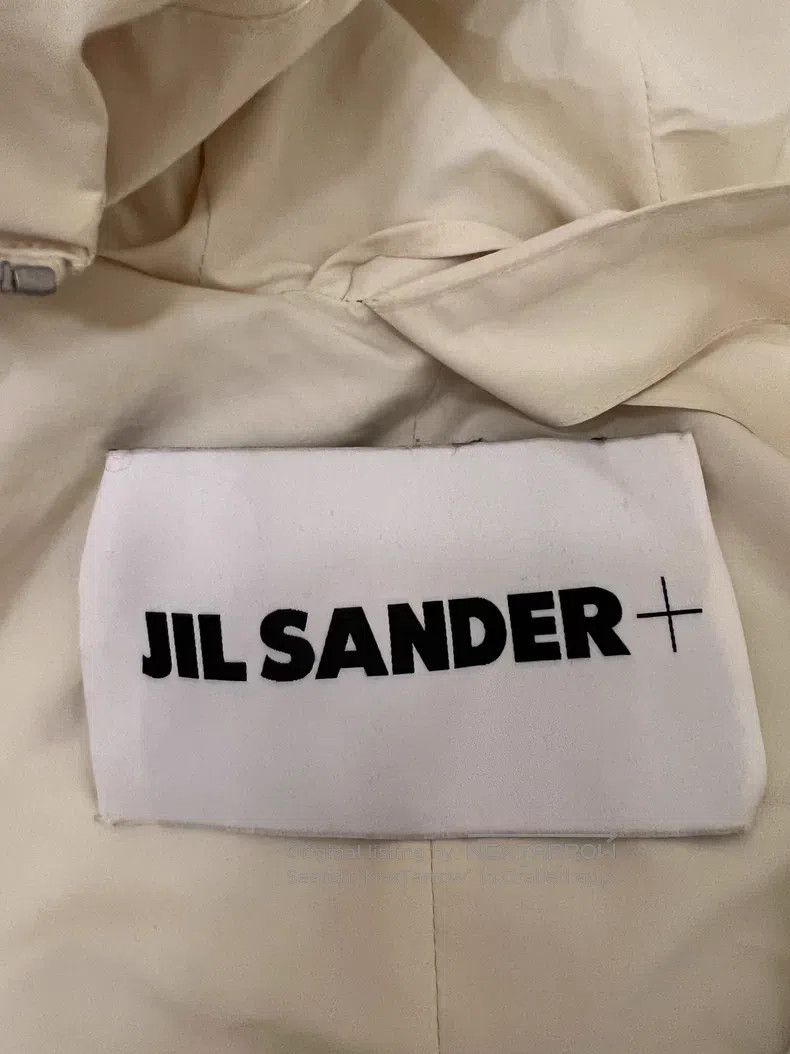 Jil Sander Jil Sander size 36 Cream Windproof Long Down Coat Size S / US 4 / IT 40 - 4 Thumbnail