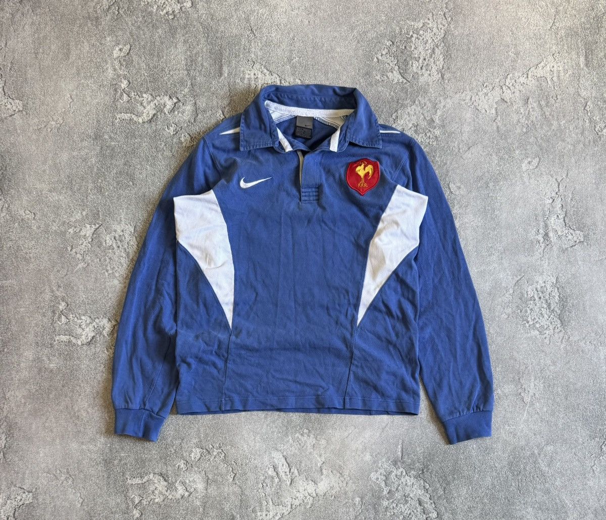 Nike Nike S FRANCE 🇫🇷 vintage rugby soccer sweatshirt jersey Size US S / EU 44-46 / 1 - 9 Thumbnail