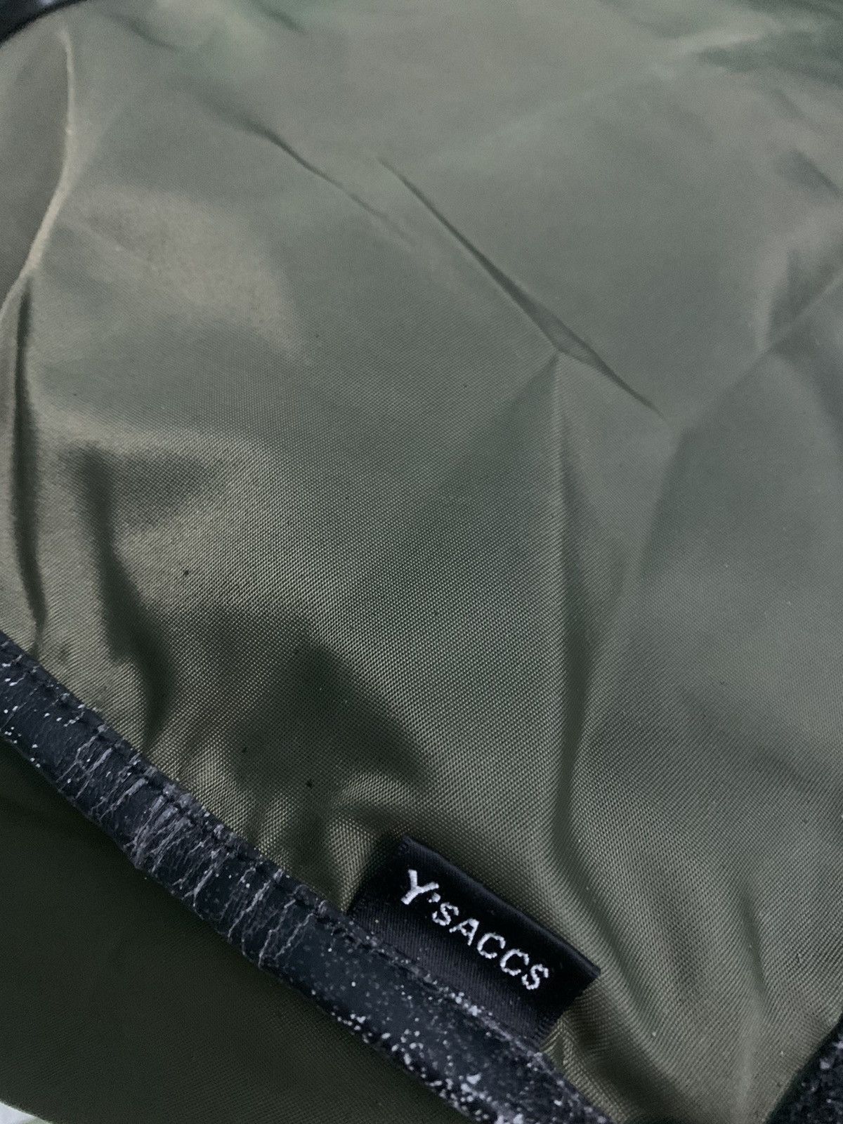 Yohji Yamamoto 💥Y’saccs Yohji Yamamoto Army Green Bag Size ONE SIZE - 8 Thumbnail