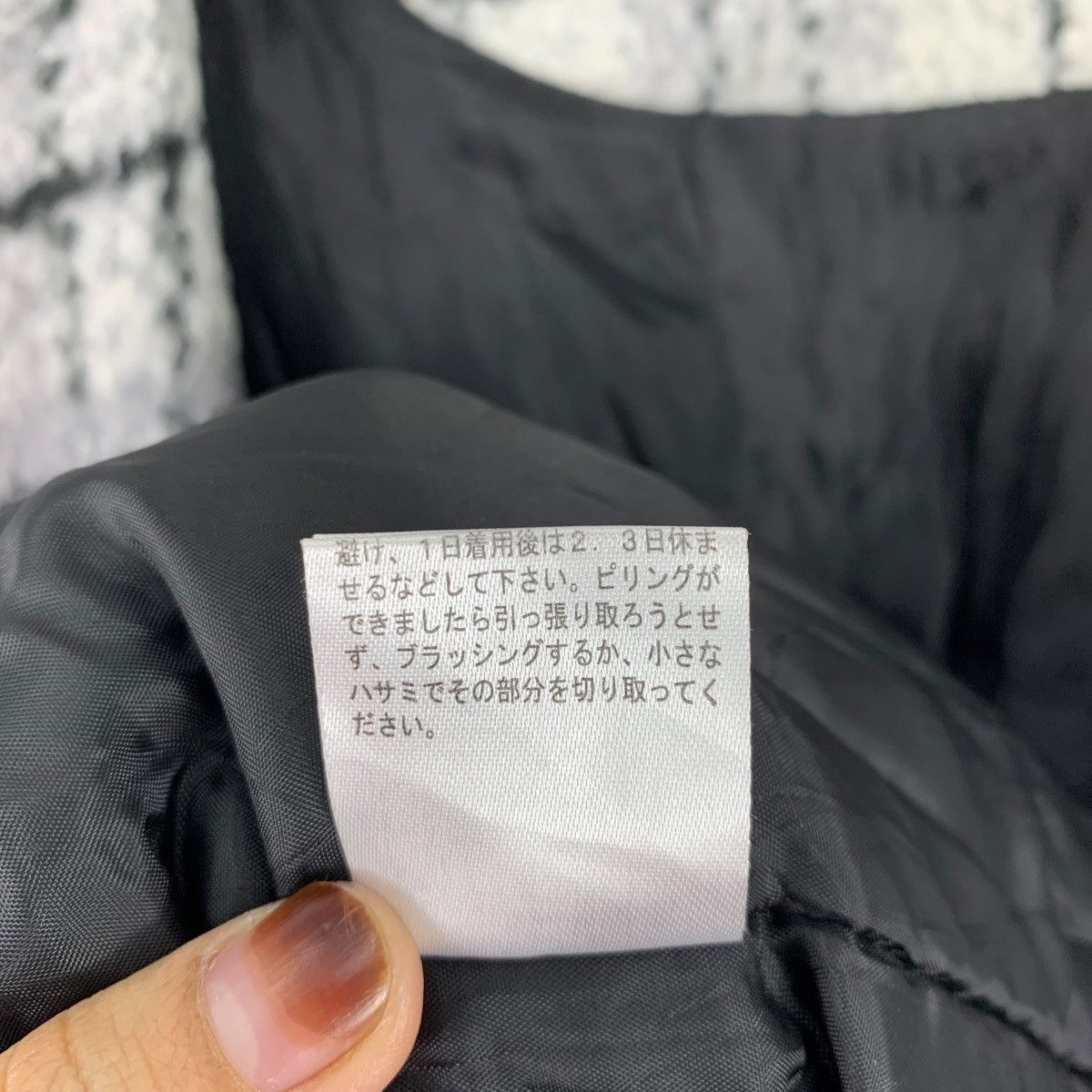 Japanese Brand × LOWRYS FARM LOWRYS FARM Japanese Brand Checkered Wool Long Coat Jacket Size M / US 6-8 / IT 42-44 - 10 Thumbnail