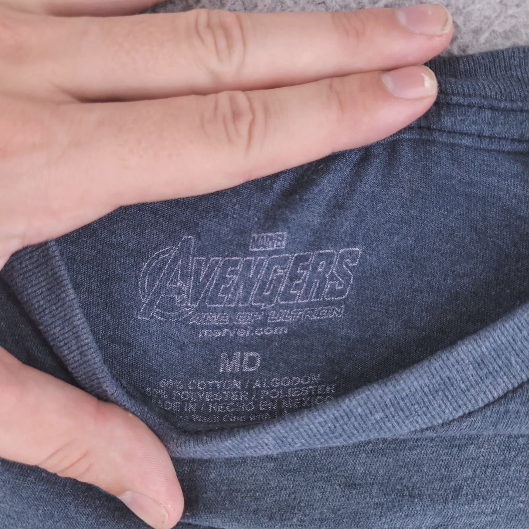 Vintage Marvel Shirt Mens Medium Gray Avengers Ultron Short Sleeve Graphic Tee Size US M / EU 48-50 / 2 - 5 Thumbnail