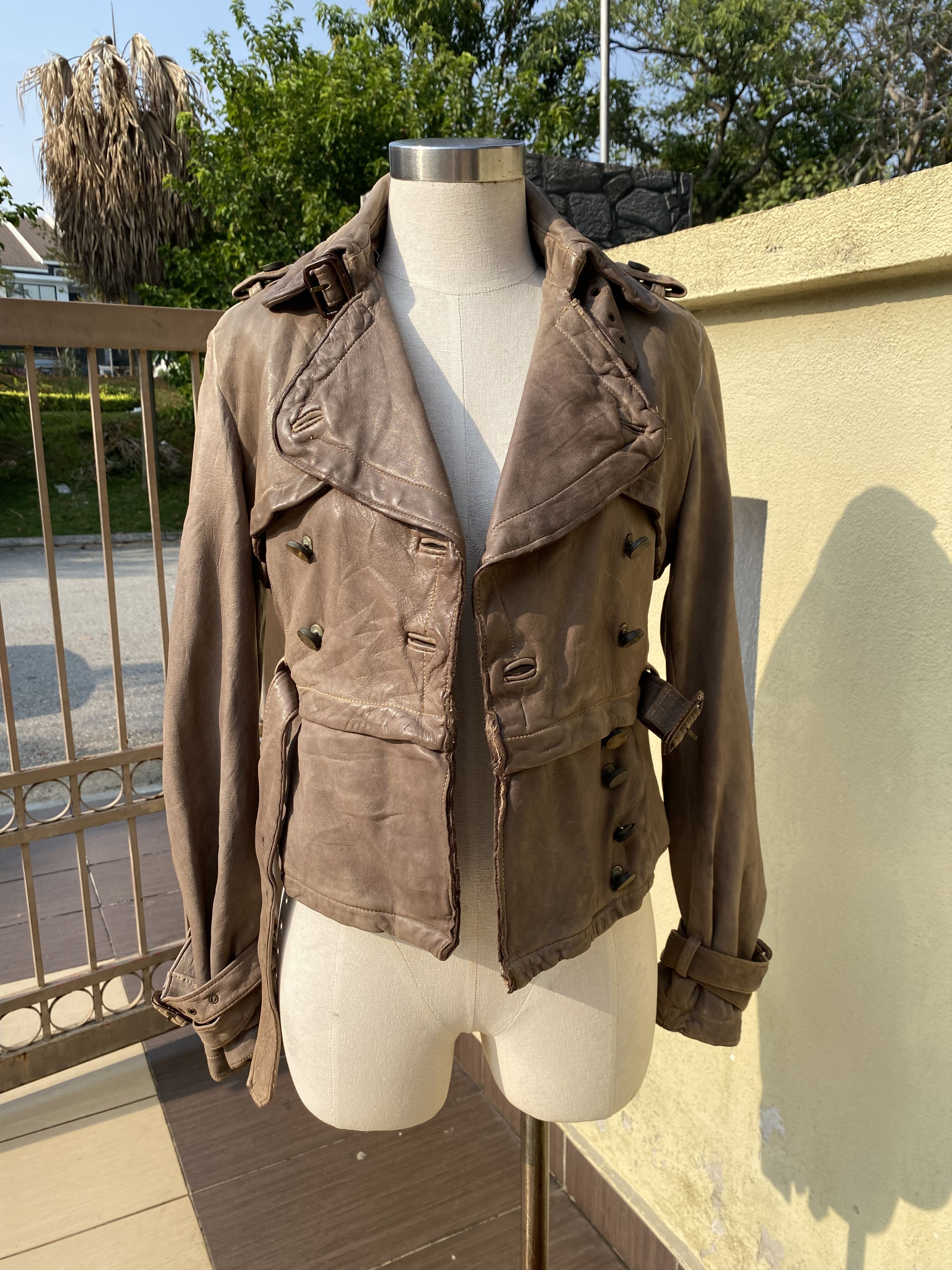 Giorgio Brato leather jacket Size M / US 6-8 / IT 42-44 - 1 Thumbnail