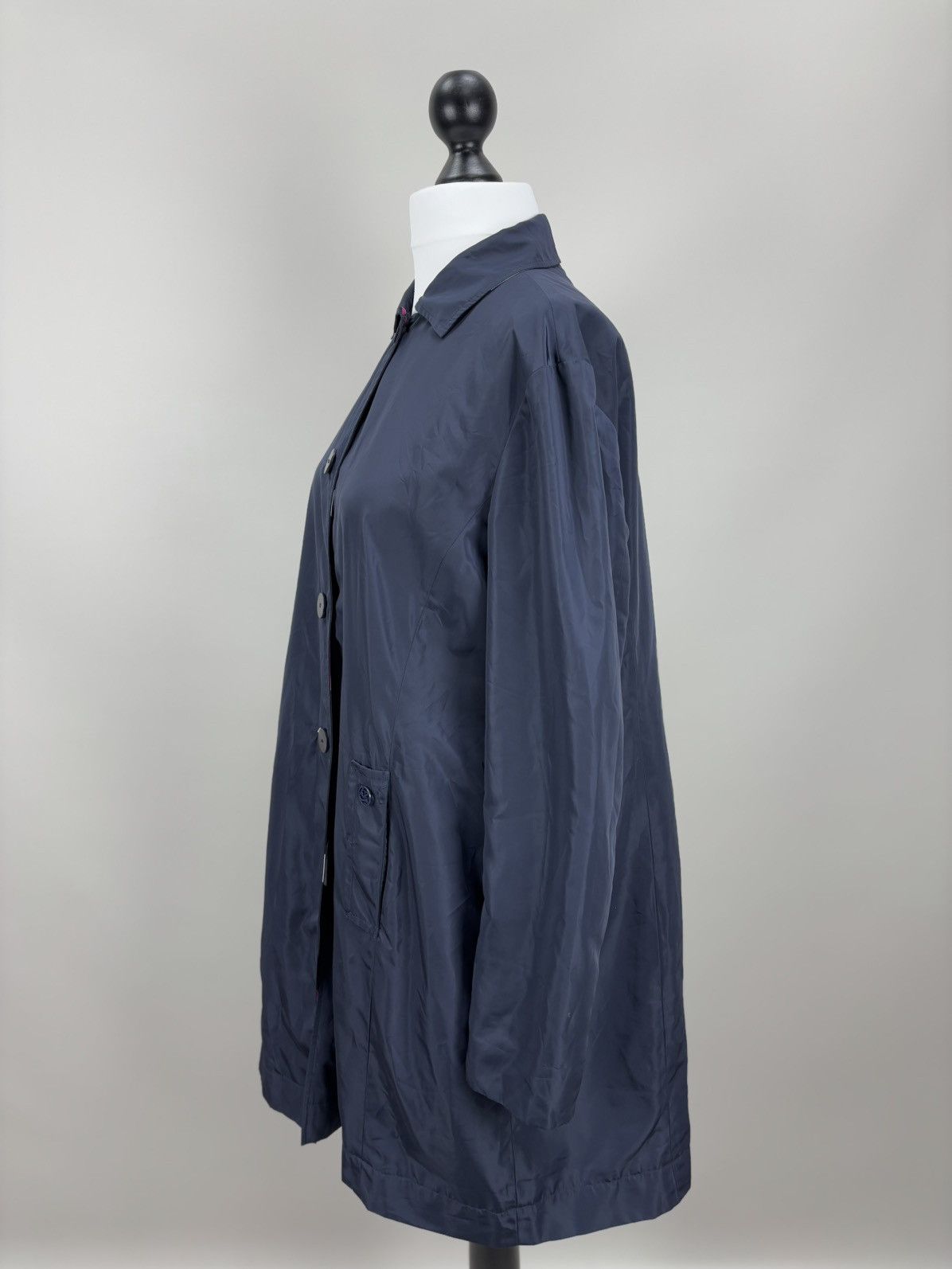 Armani × Vintage Womens reversible trench coat Armani Jeans Size 44 Size M / US 6-8 / IT 42-44 - 23 Thumbnail