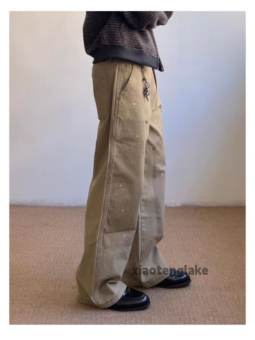 Vintage xtl utility loose baggy skate hiphop carpenter stain pants Size US 28 / EU 44 - 3 Thumbnail