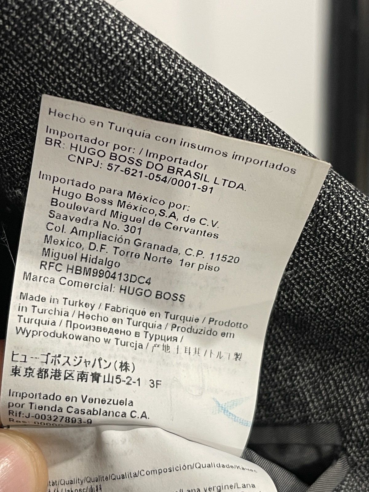 Hugo Boss Hugo boss blazer mens gray classic jacket sport coat 40R Size 40R - 9 Thumbnail