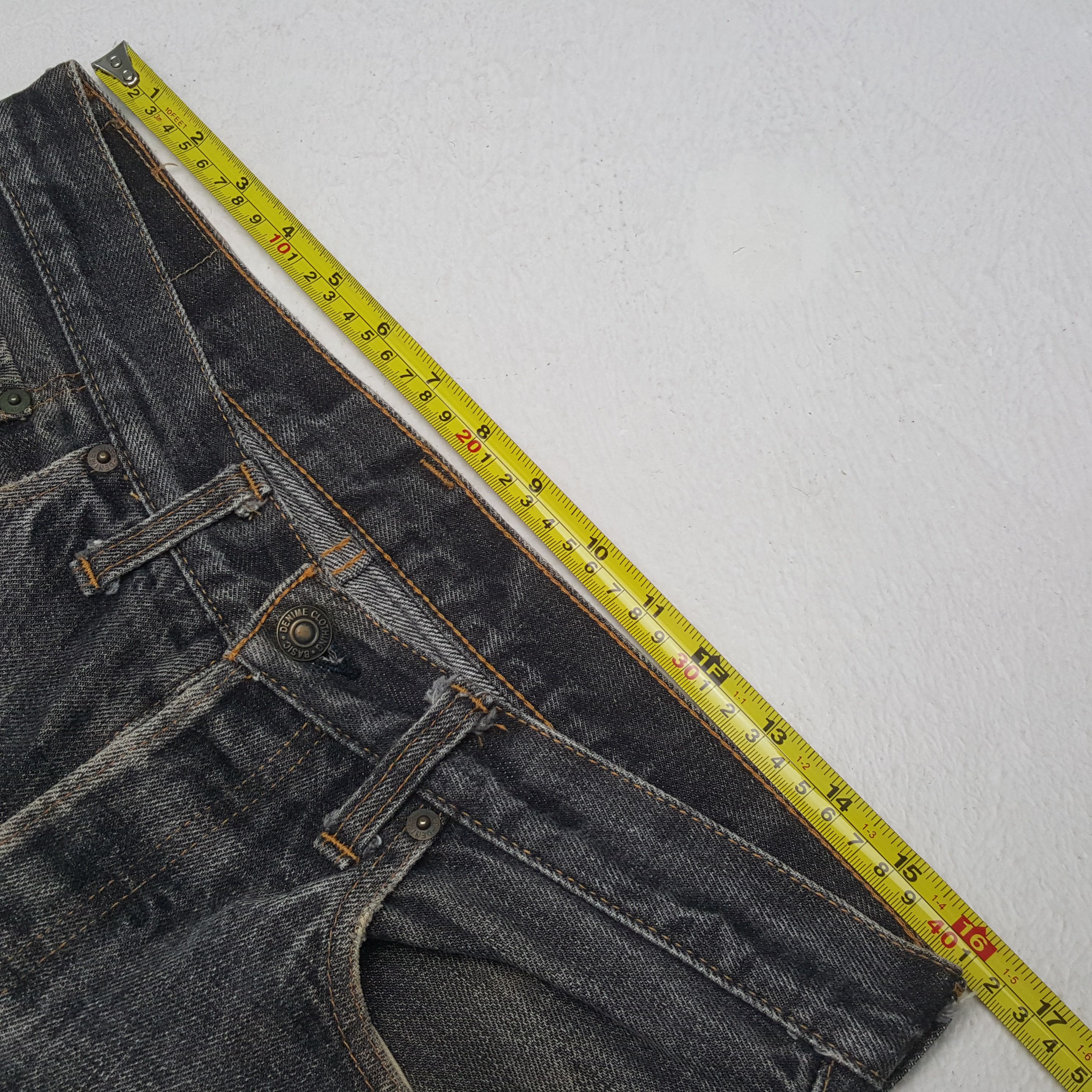Denime Vintage Denime Japanese Brand Distressed Denim Jeans RR21 Size US 32 / EU 48 - 7 Thumbnail