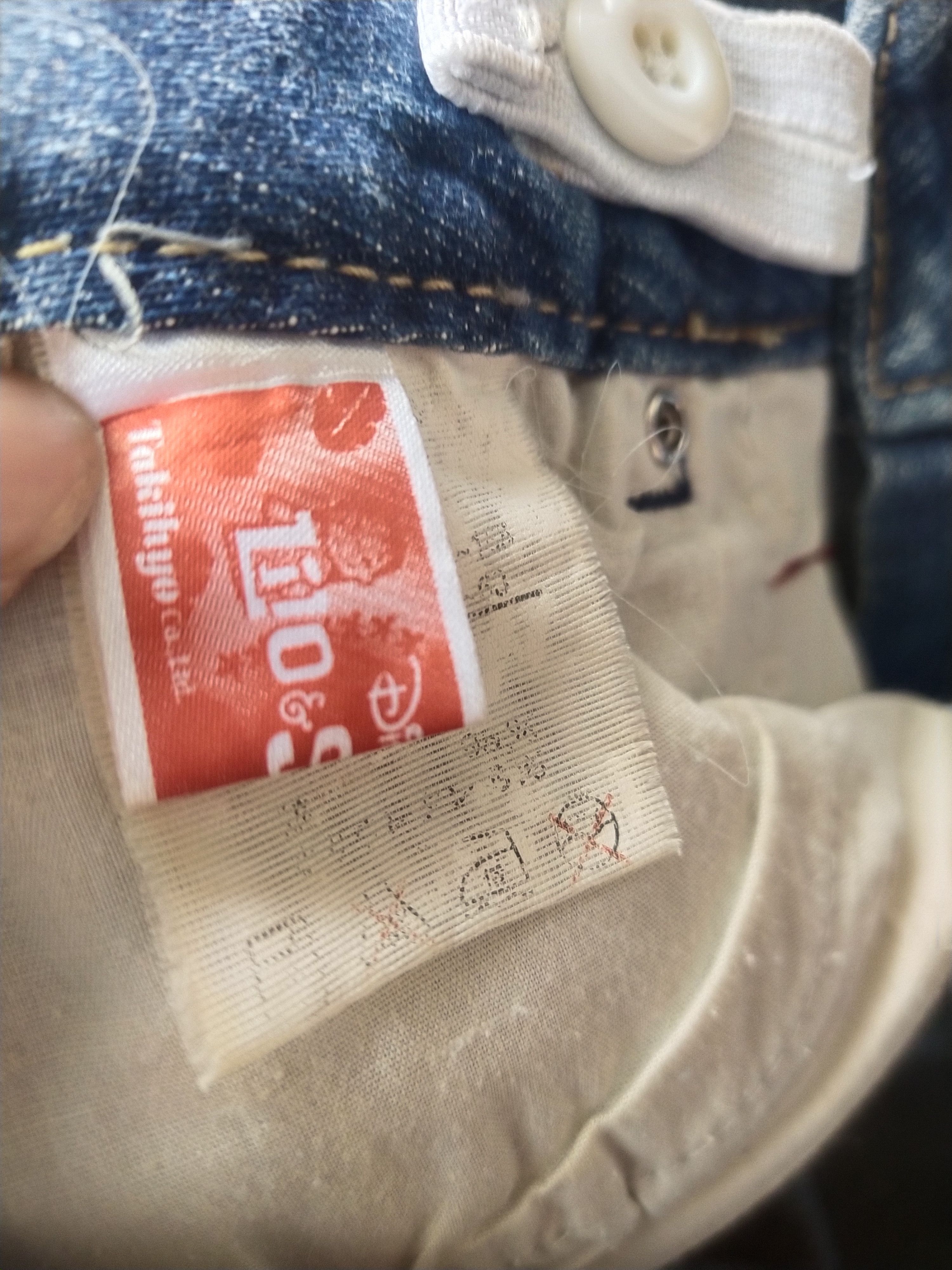 Disney Disney Stitch Flared Jeans Y2K Official Vintage Size 25" / US 0 / IT 36 - 7 Thumbnail