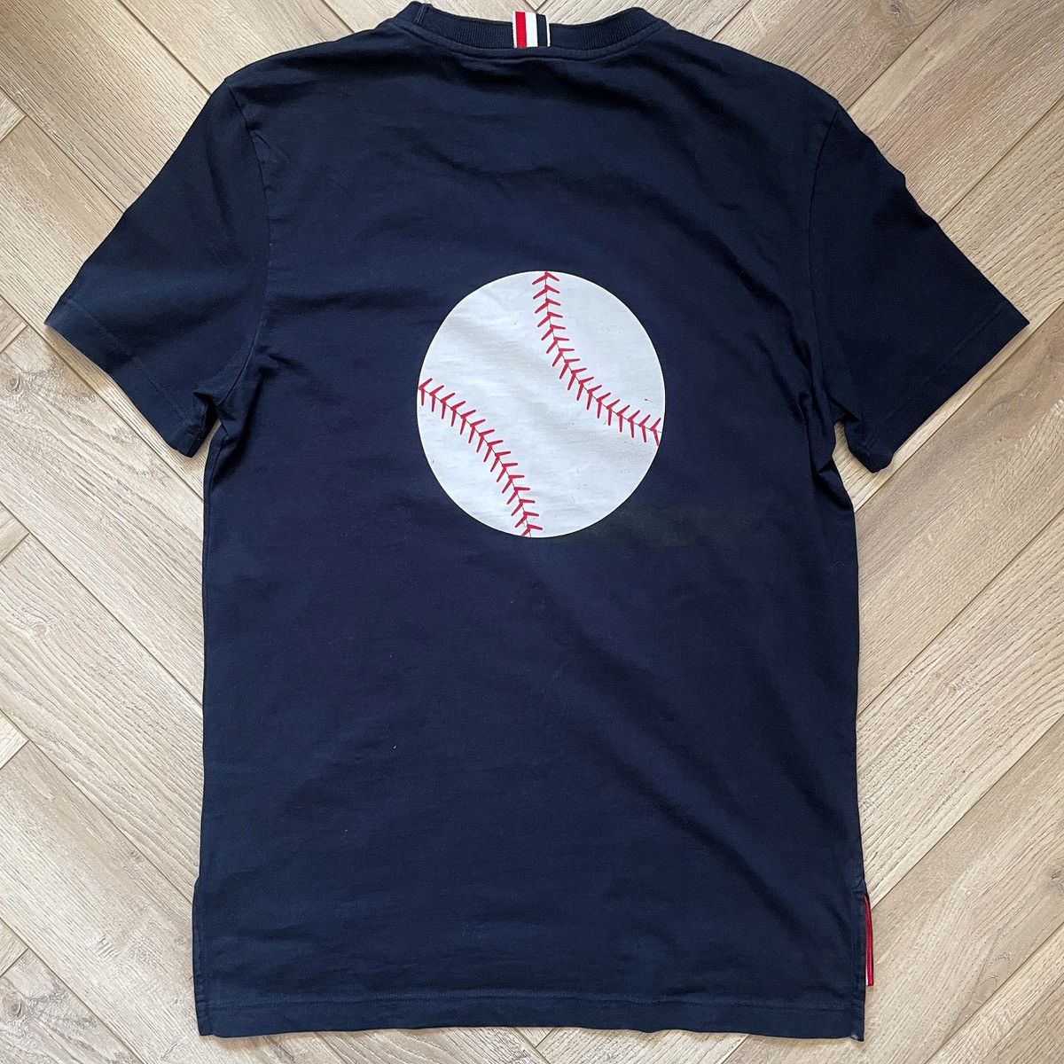 Thom Browne Thom Browne Baseball T Shirt Size US S / EU 44-46 / 1 - 1 Thumbnail