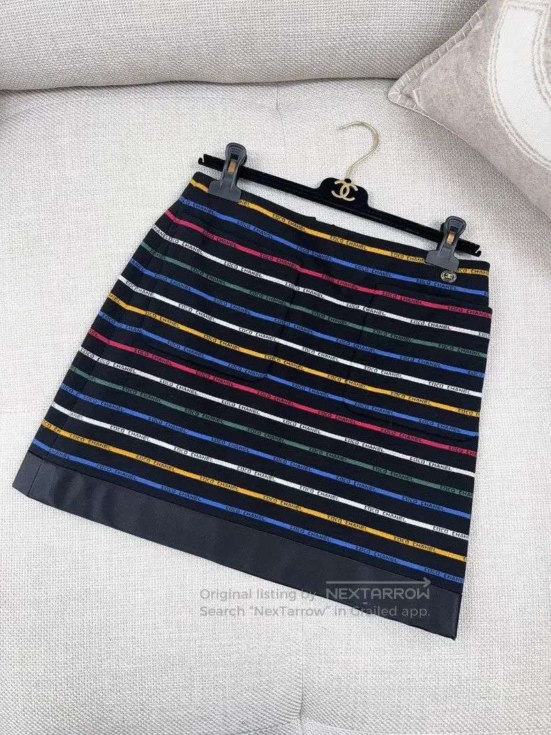 Chanel Chanel 22S spring and summer show style full print colour Size 25" / US 0 / IT 36 - 1 Thumbnail