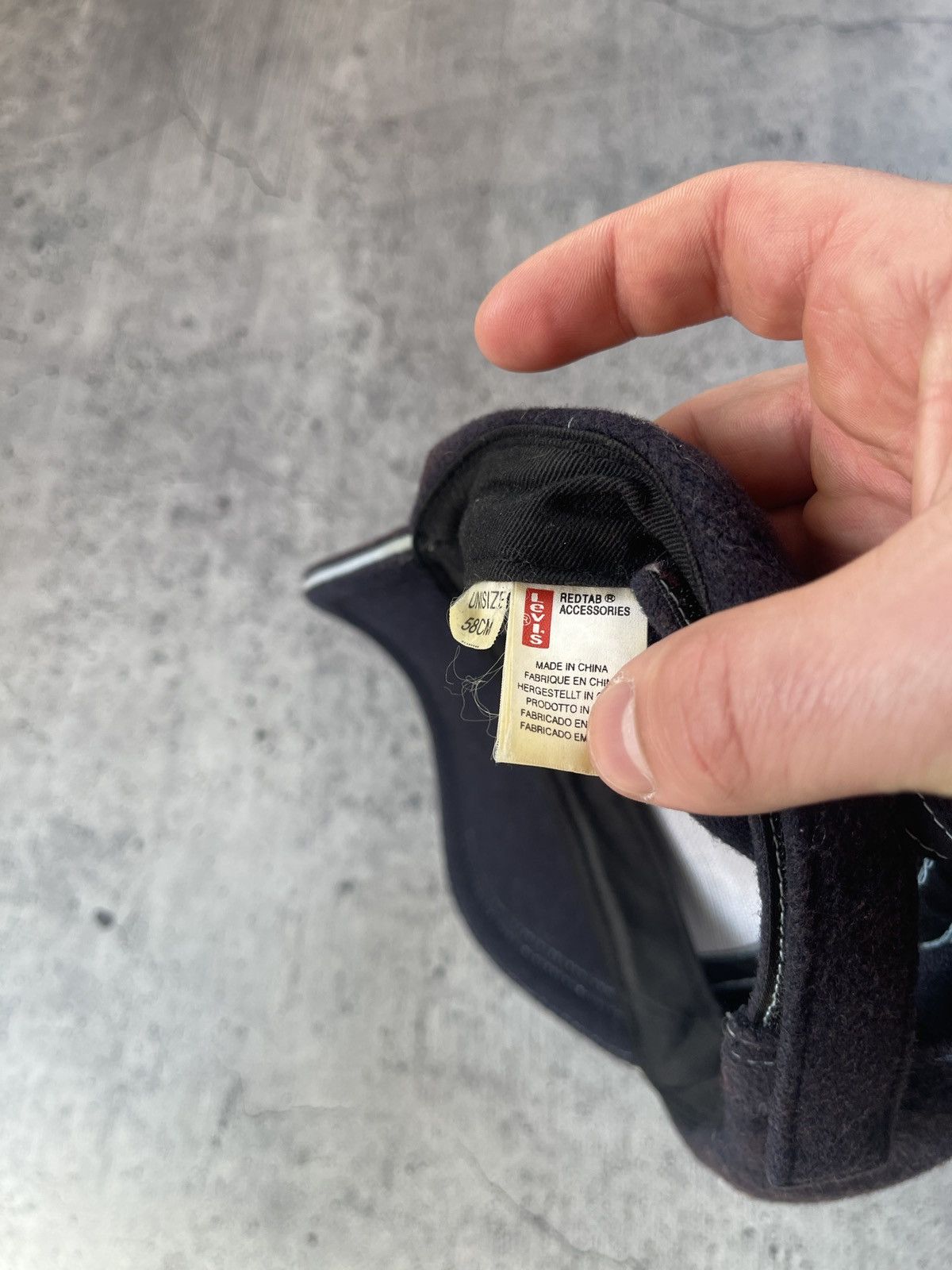 Levi's × Vintage Vintage ‘90s Levis Cap Hat Size ONE SIZE - 6 Thumbnail