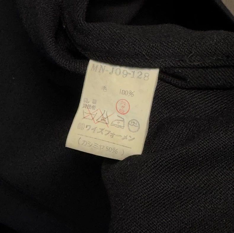 Yohji Yamamoto Yohji Yamamoto size os 99aw Cashmere French Work Jacket 25 Size US M / EU 48-50 / 2 - 6 Thumbnail