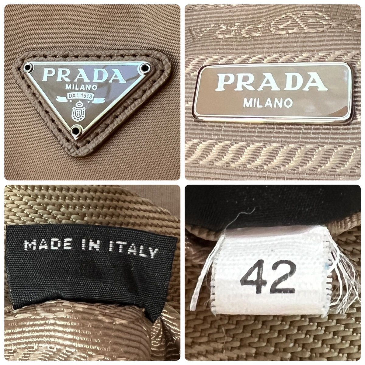Prada Prada Milano Reedition 2000 Nylon Hobo Shoulder Bag Purse Size ONE SIZE - 6 Thumbnail