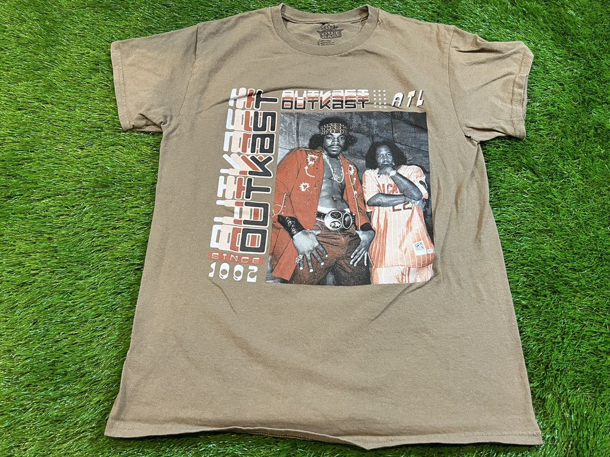 Outkast Outkast Vintage Rap Style T Shirt ATL MUSIC / Band Tee 1992 Size US M / EU 48-50 / 2 - 1 Thumbnail