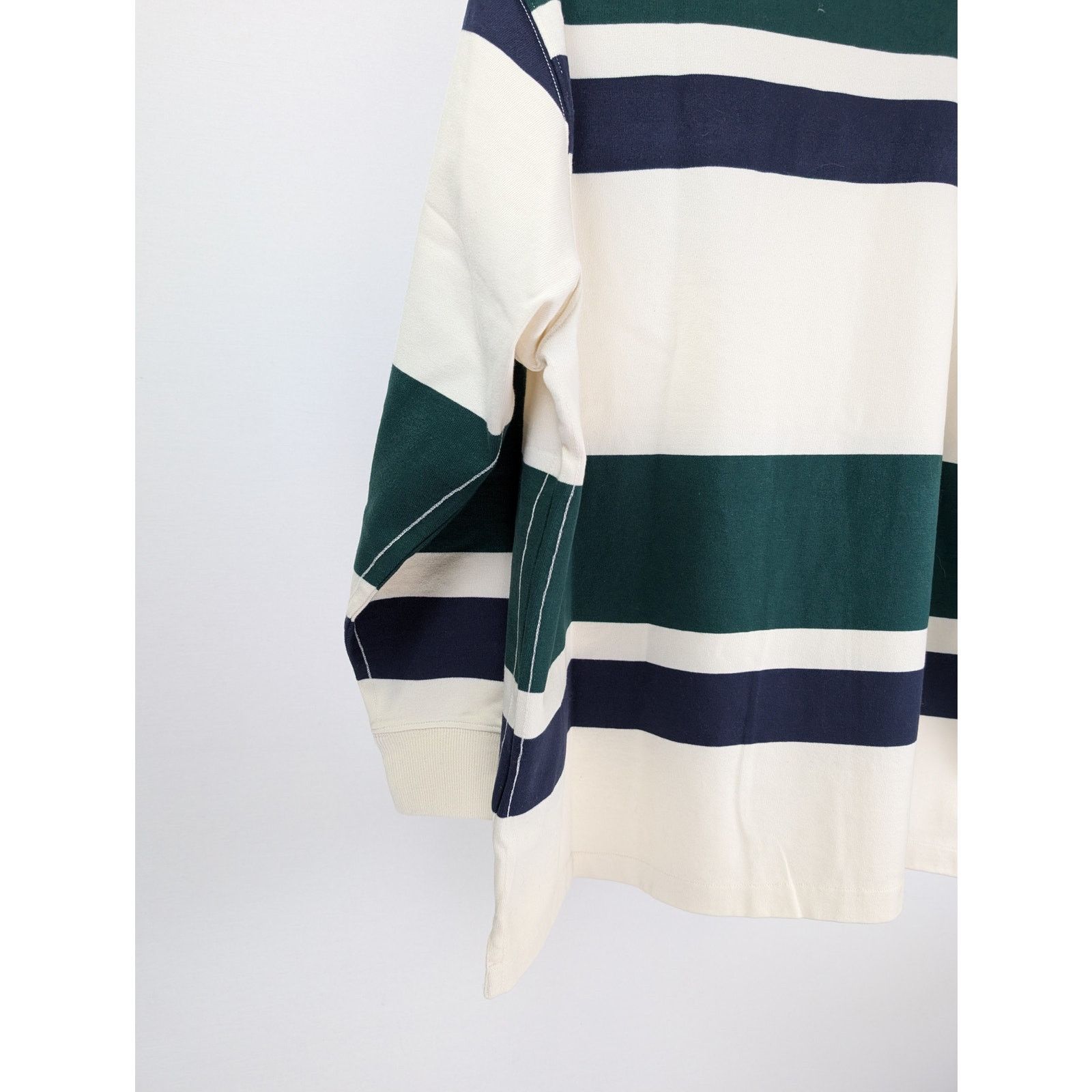 Palm Angels o1rshd1 PA Monogram Rugby Polo in Butter/Red Size US M / EU 48-50 / 2 - 12 Thumbnail
