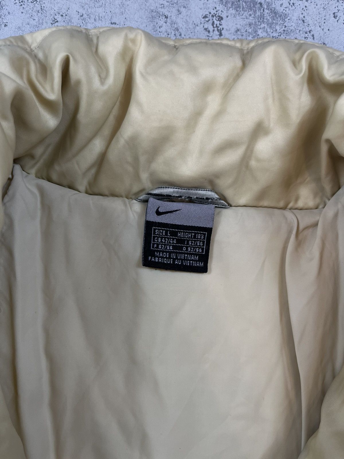 Nike × Vintage 90’s NIKE SMALL LOGO RARE DOWN PUFFER JACKET RETRO SWOOSH Size US L / EU 52-54 / 3 - 3 Thumbnail