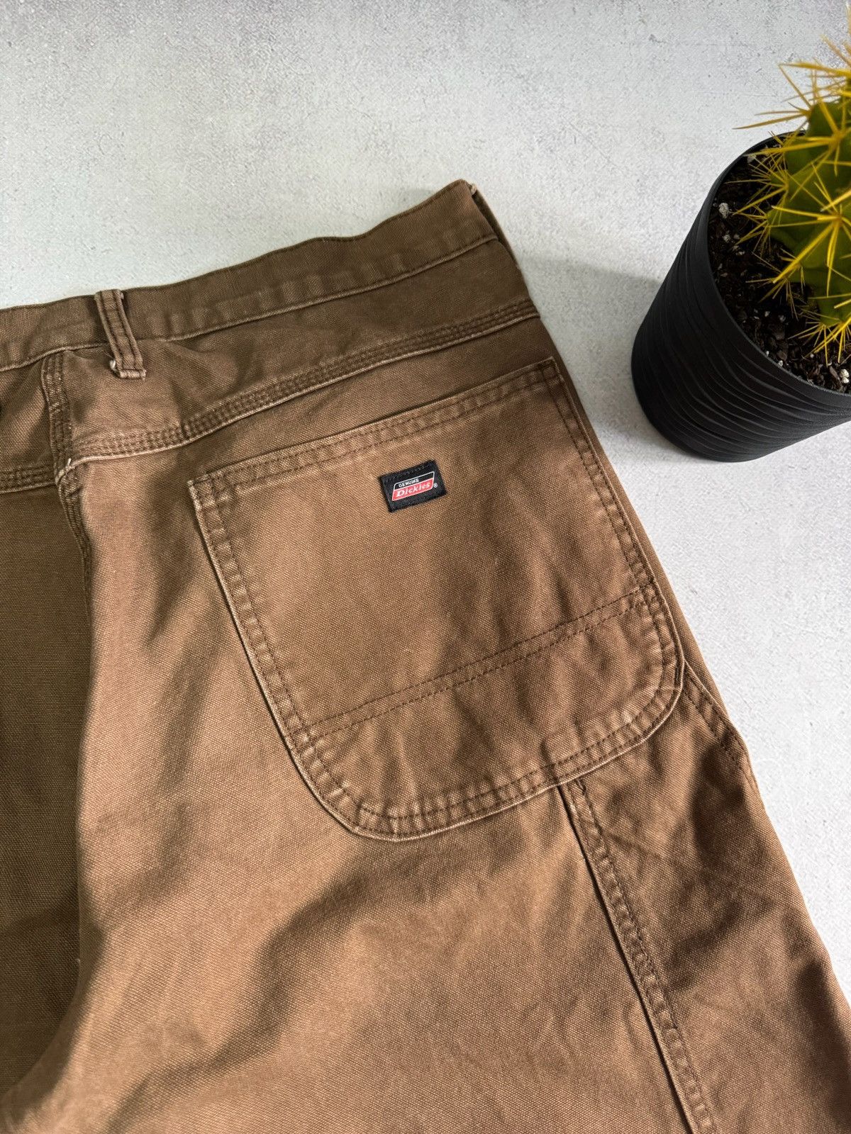 Dickies Dickies Carpenter Denim Pants Straight Brown 34x34 90s Size US 34 / EU 50 - 2 Thumbnail