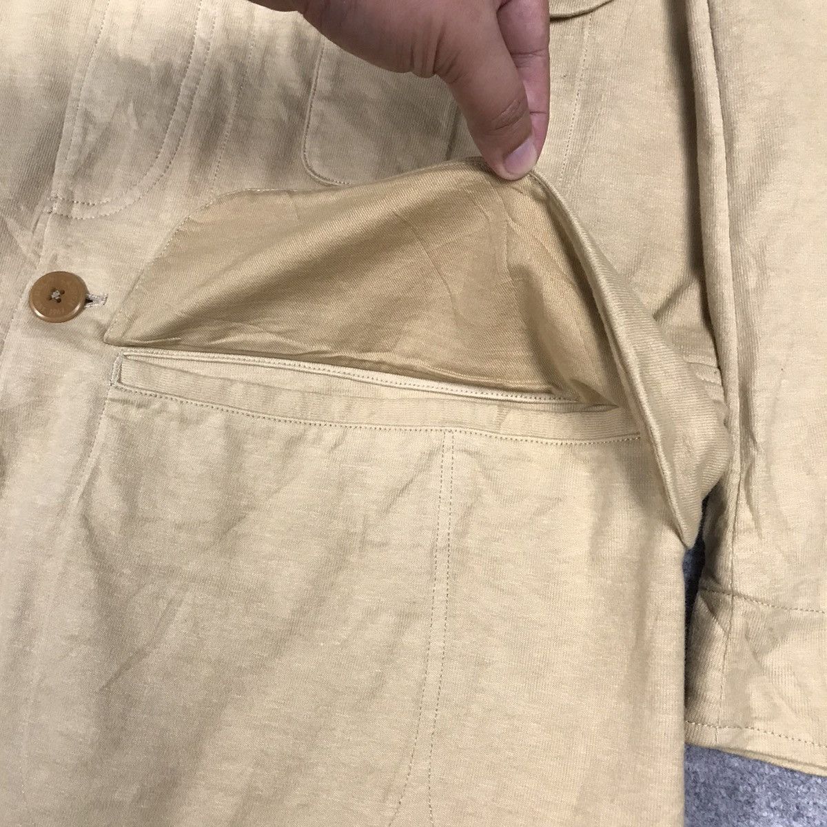 Polo Ralph Lauren × RRL Ralph Lauren × Ralph Lauren RALPH LAUREN BROWN BUTTON TACTICAL POCKET JACKET Size US M / EU 48-50 / 2 - 6 Thumbnail