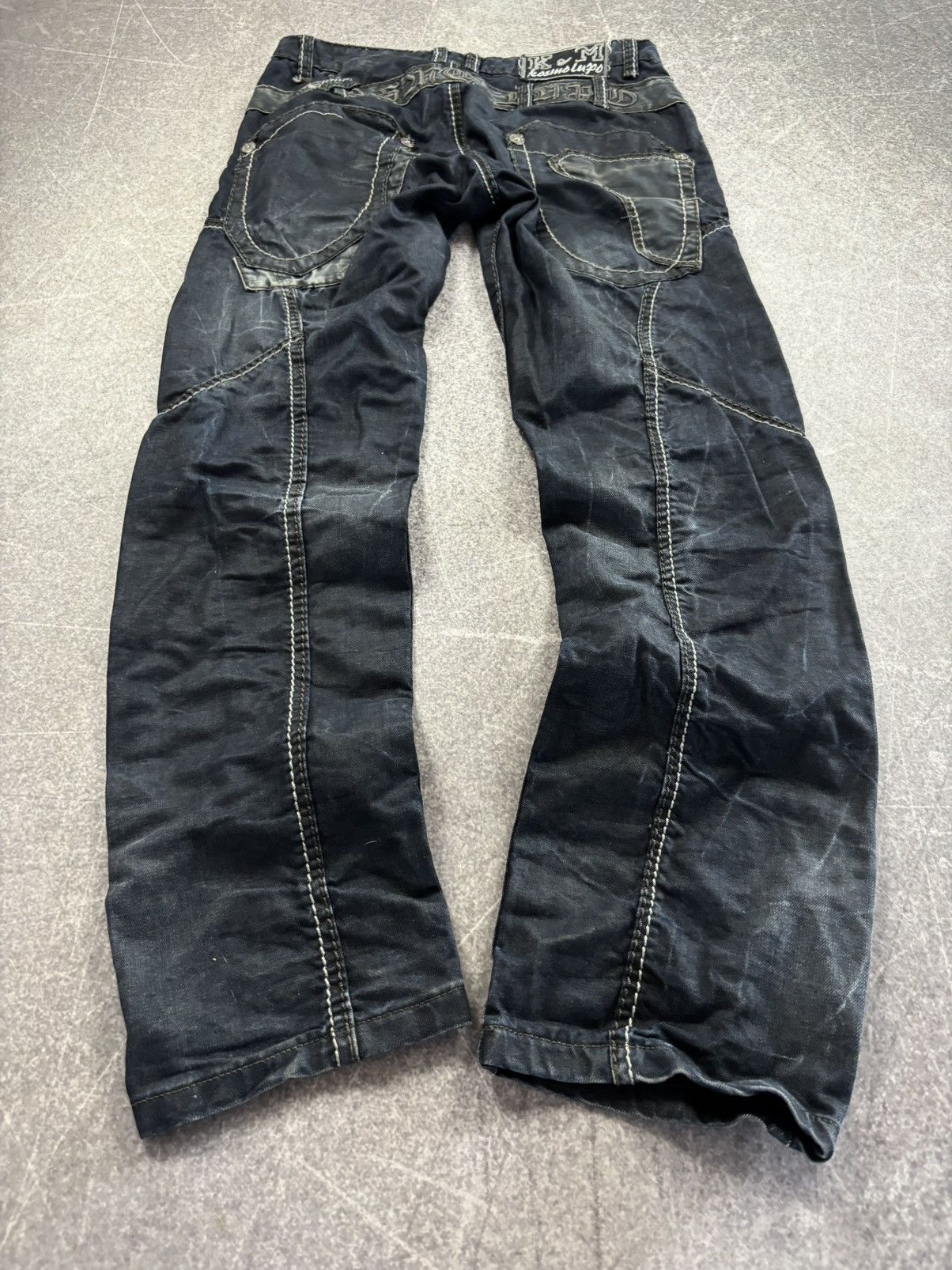 Hysteric Glamour 💥 HYSTERIC GLAMOUR BALENCIAGA STYLE JAPANESE JEANS Size US 32 / EU 48 - 4 Thumbnail