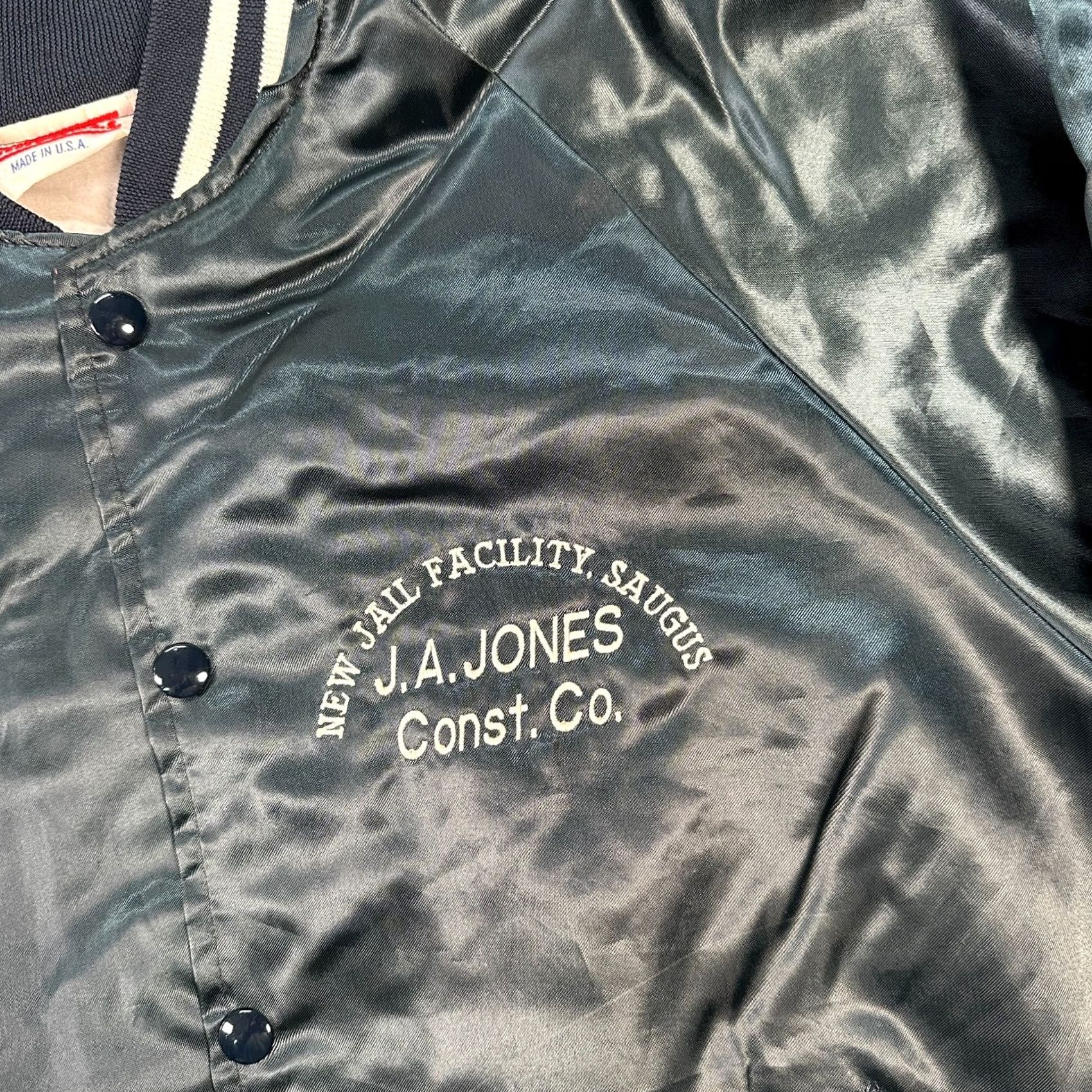 Vintage Hartwell Bomber Jacket Blue Men's M Pockets Snap Mid-Length Winter Casual Vintage No Jail Facility Saugus New Mike New Jail Facility Saugus Size US M / EU 48-50 / 2 - 4 Thumbnail