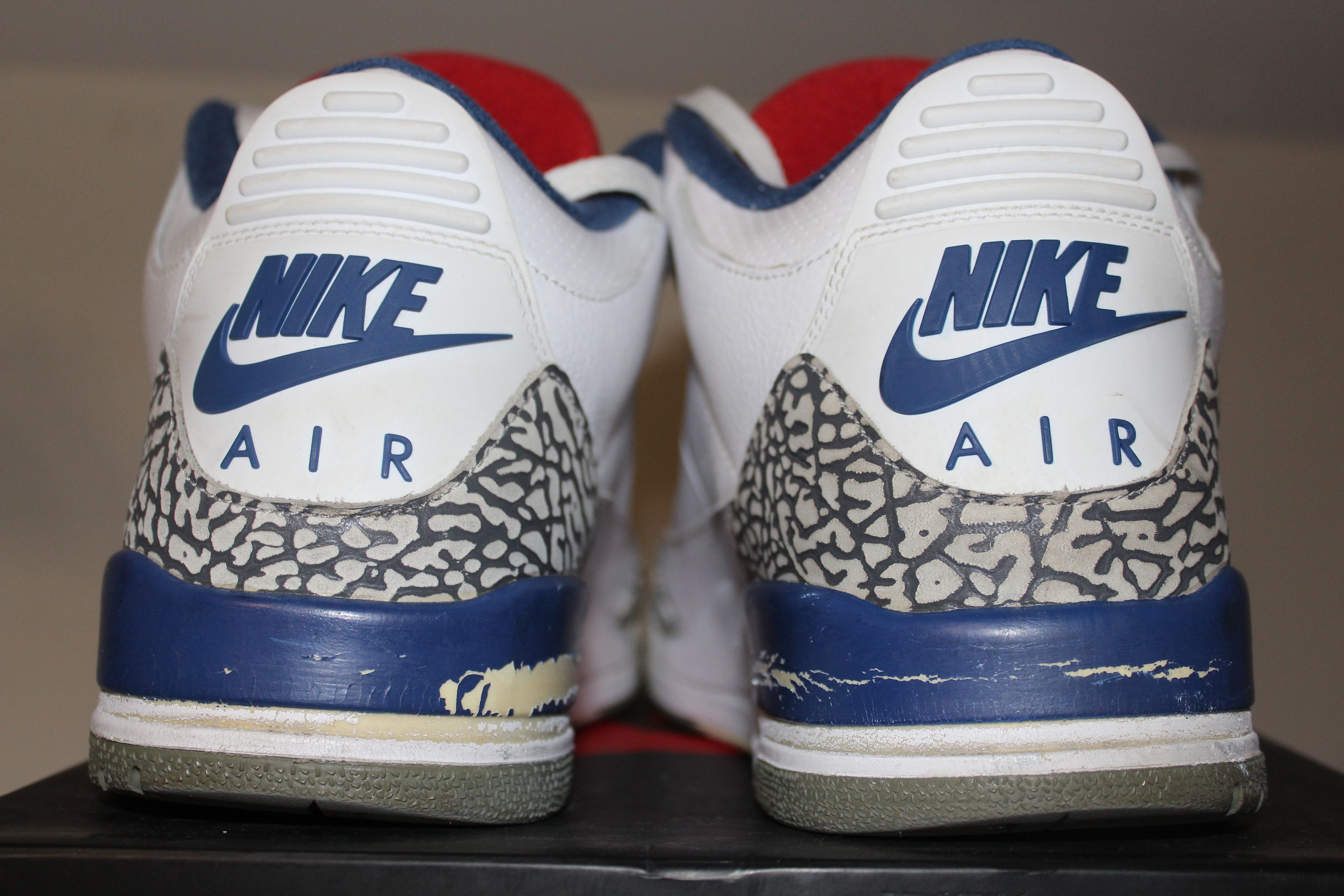 Jordan Brand Air Jordan 3 Retro 2016 True Blue Size 11 Restoration Size US 11 / EU 44 - 3 Thumbnail