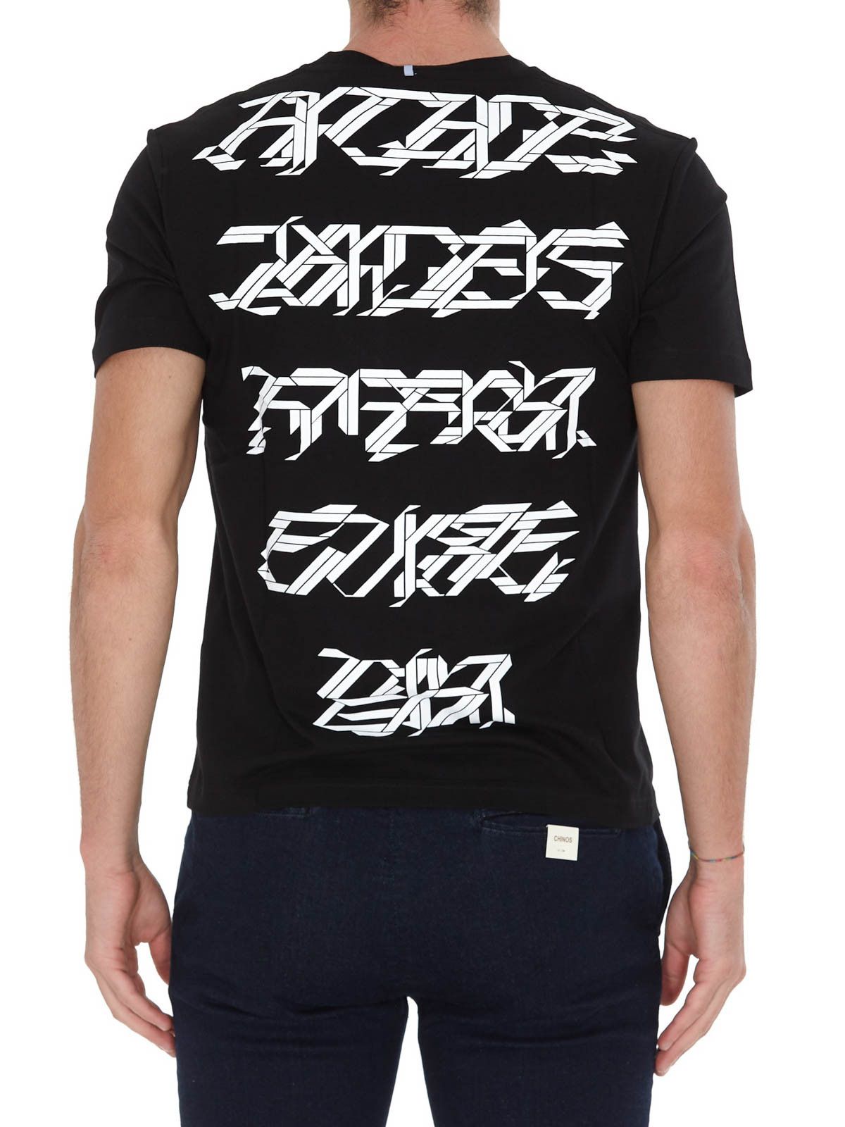 MCQ o1mle0424 T-Shirt in Black Size US M / EU 48-50 / 2 - 3 Thumbnail