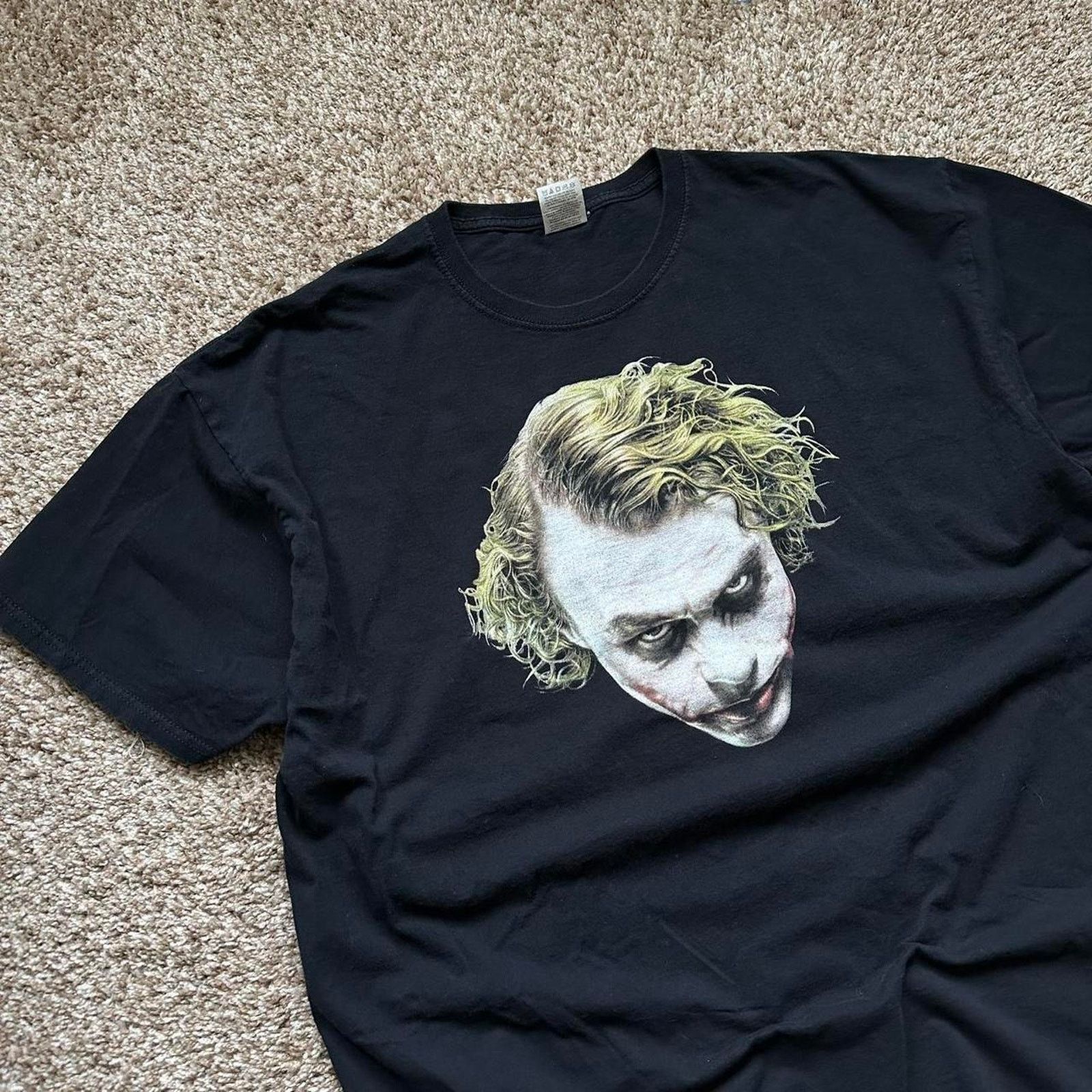 DC Comics × Vintage Vintage Y2K Batman The Dark Knight Joker Movie Promo Shirt Size US XXL / EU 58 / 5 - 2 Thumbnail