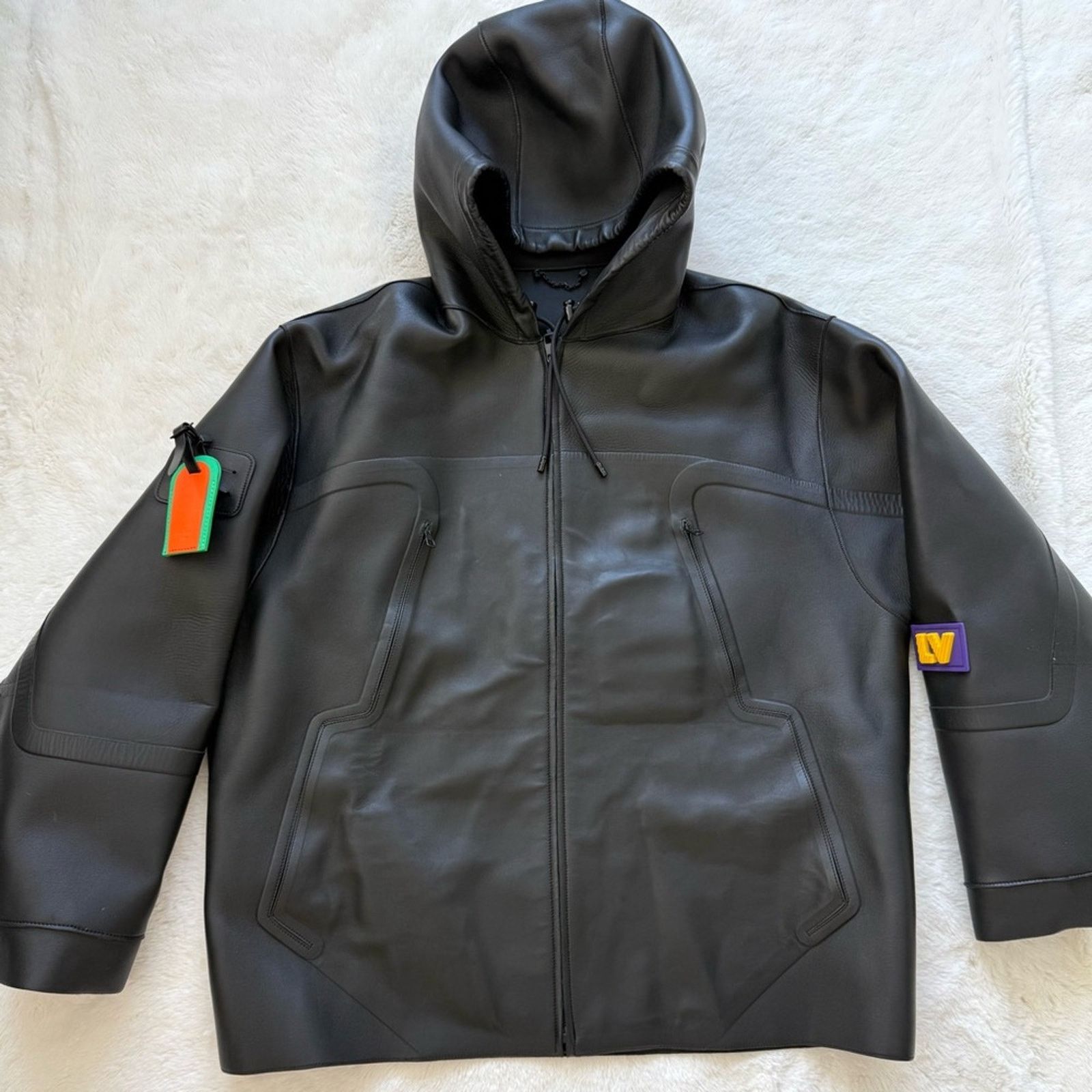 Louis Vuitton NEW!!! Louis Vuitton leather jacket size 56 FR/ 46 US 8500$ Size US XL / EU 56 / 4 - 2 Thumbnail