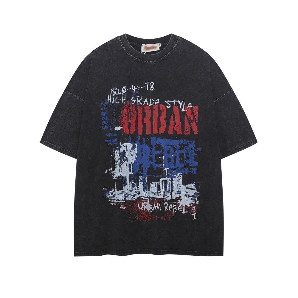Japanese Brand × Vintage Punk graffiti letter print distressed washed T-shirt Size US M / EU 48-50 / 2 - 1 Thumbnail