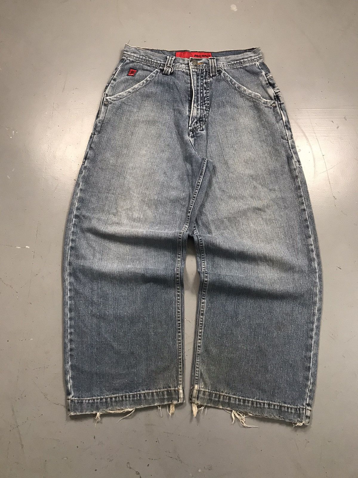 JNCO × Southpole × Vintage Vintage Jnco crown 👑 embroidered baggy fit denim Size US 33 - 2 Thumbnail