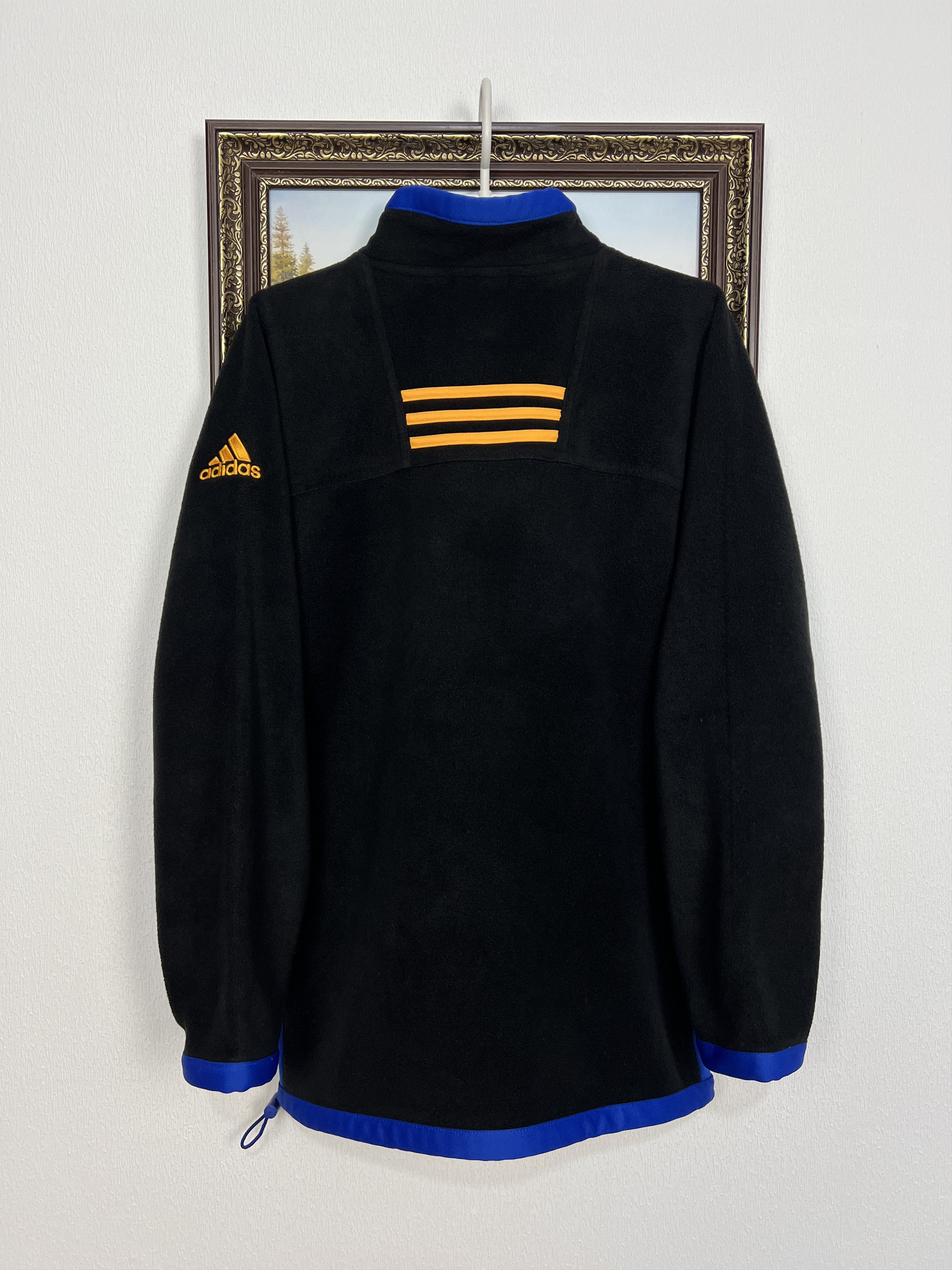 Adidas Vintage Newcastle United Football Fleece Jacket Track Top Size US M / EU 48-50 / 2 - 9 Thumbnail