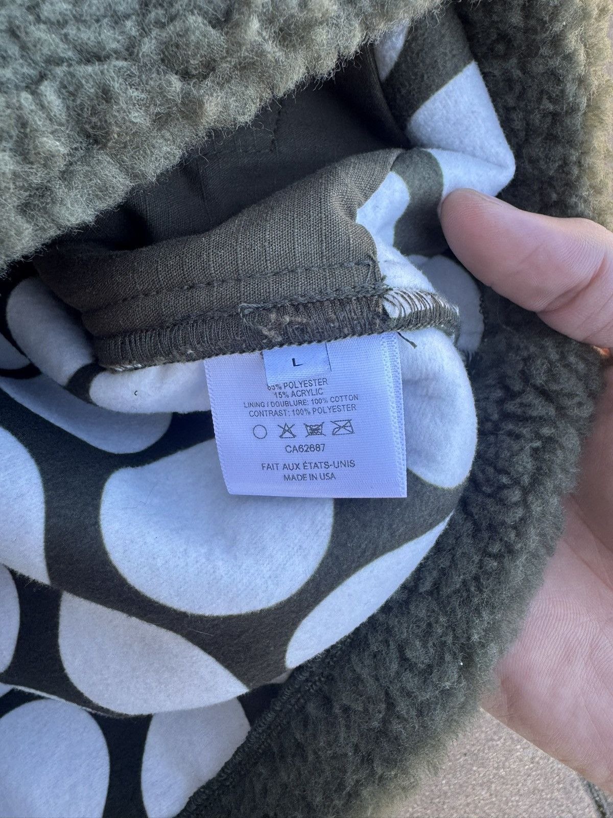 Saintwoods Saintwoods Reversible Fleece Jacket Green Size L Size US L / EU 52-54 / 3 - 6 Thumbnail
