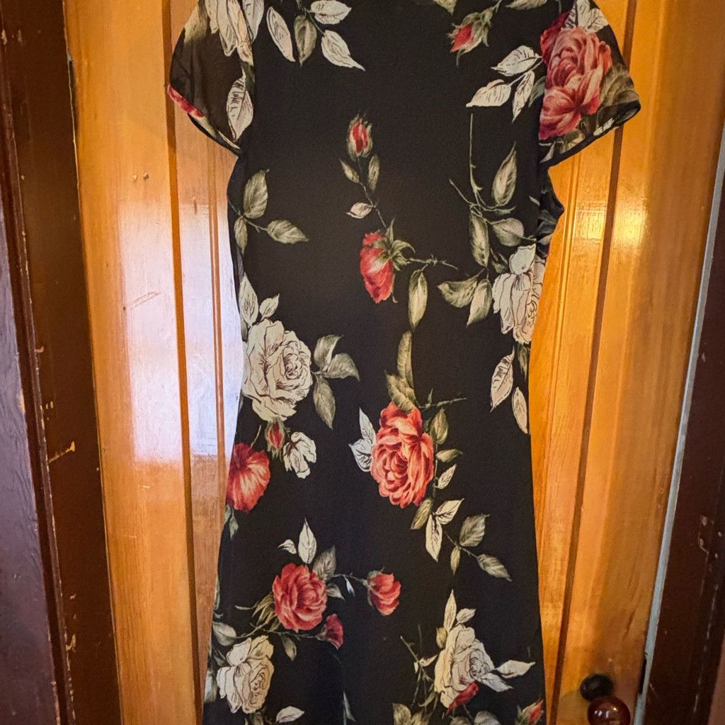 Vintage Vintage Y2K American Angel floral Dress Size L / US 10 / IT 46 - 5 Thumbnail