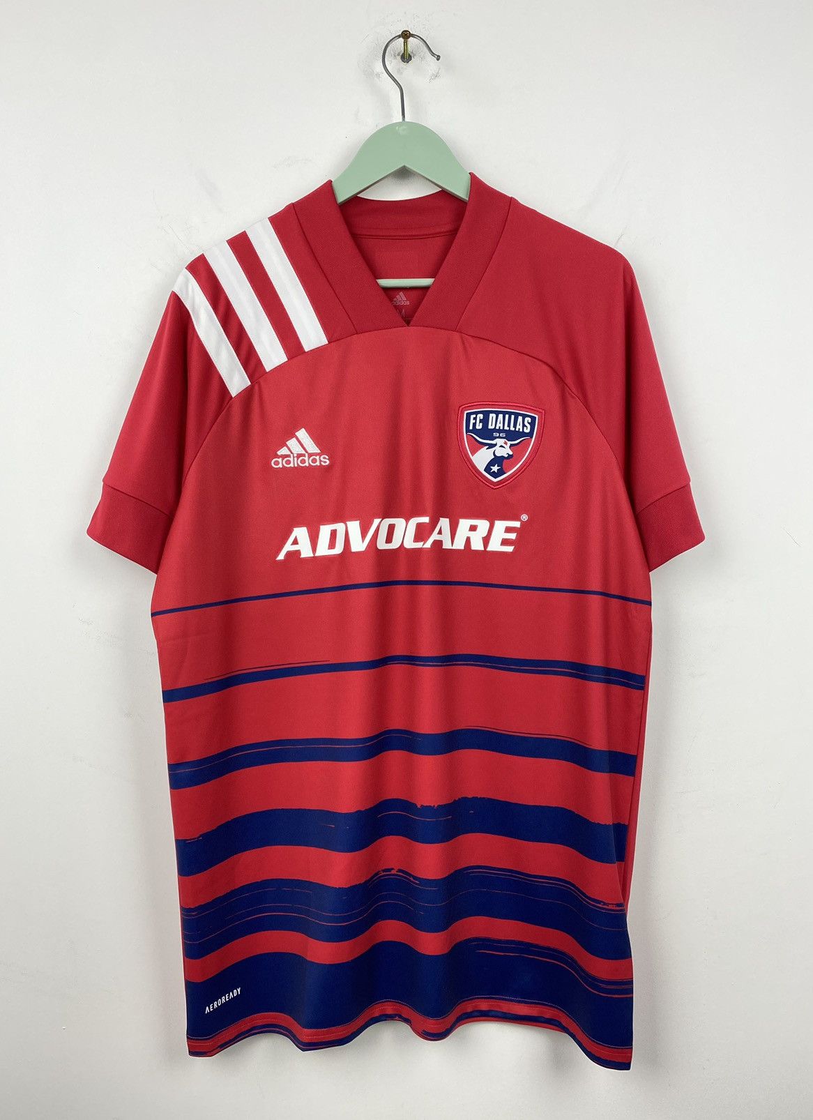 Adidas FC Dallas 2019 2020 Adidas MSL Soccer Football Jersey PSG Size US M / EU 48-50 / 2 - 1 Thumbnail