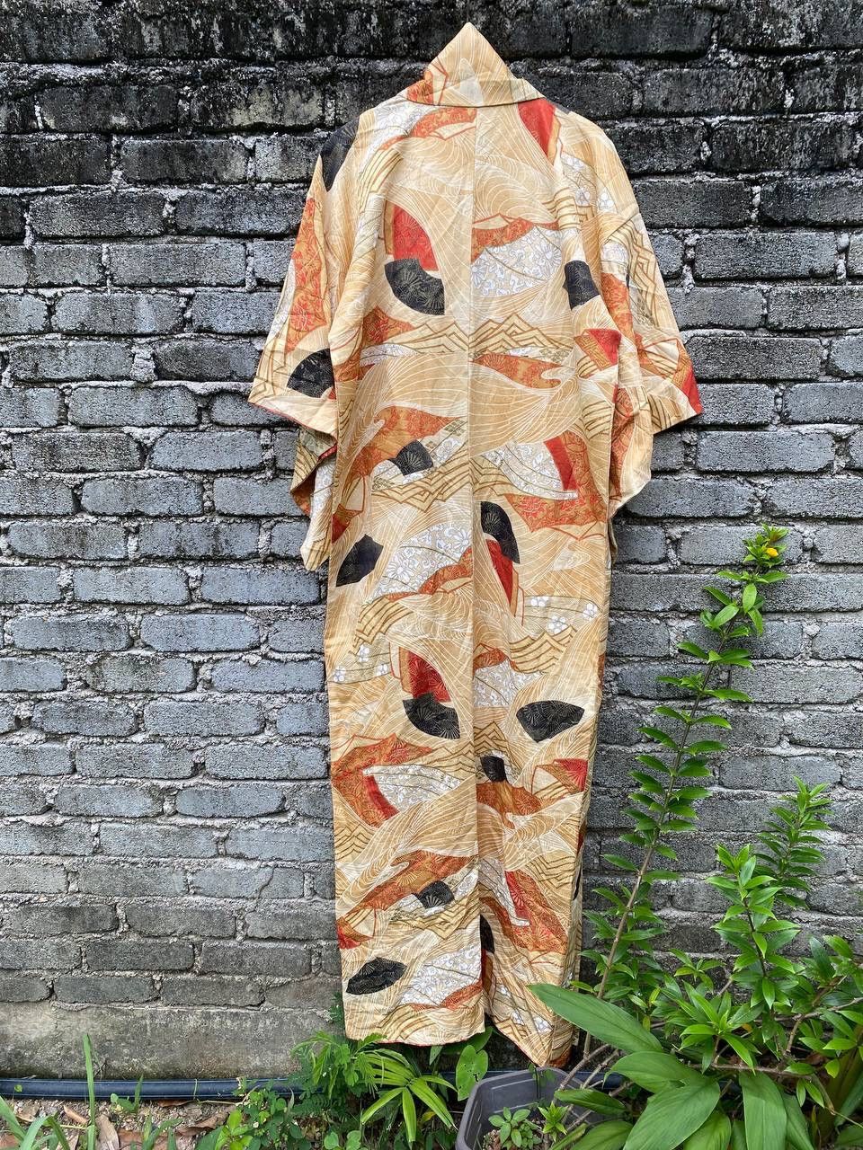 Vintage Karaori Silk Kimono