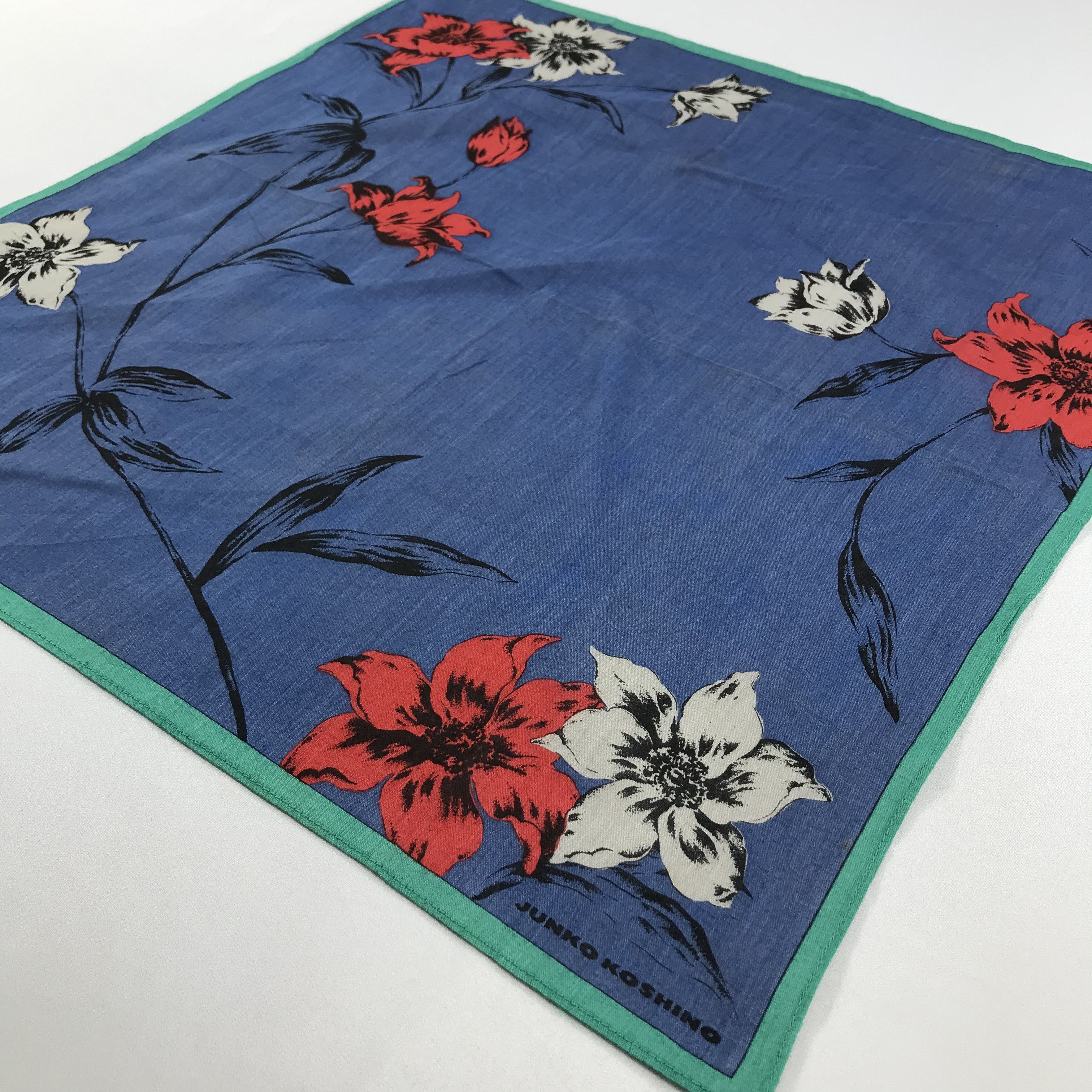 Mr. Junko × Vintage Junko Koshino Bandana / Handkerchief / Neckerchief - S2022 Size ONE SIZE - 2 Thumbnail