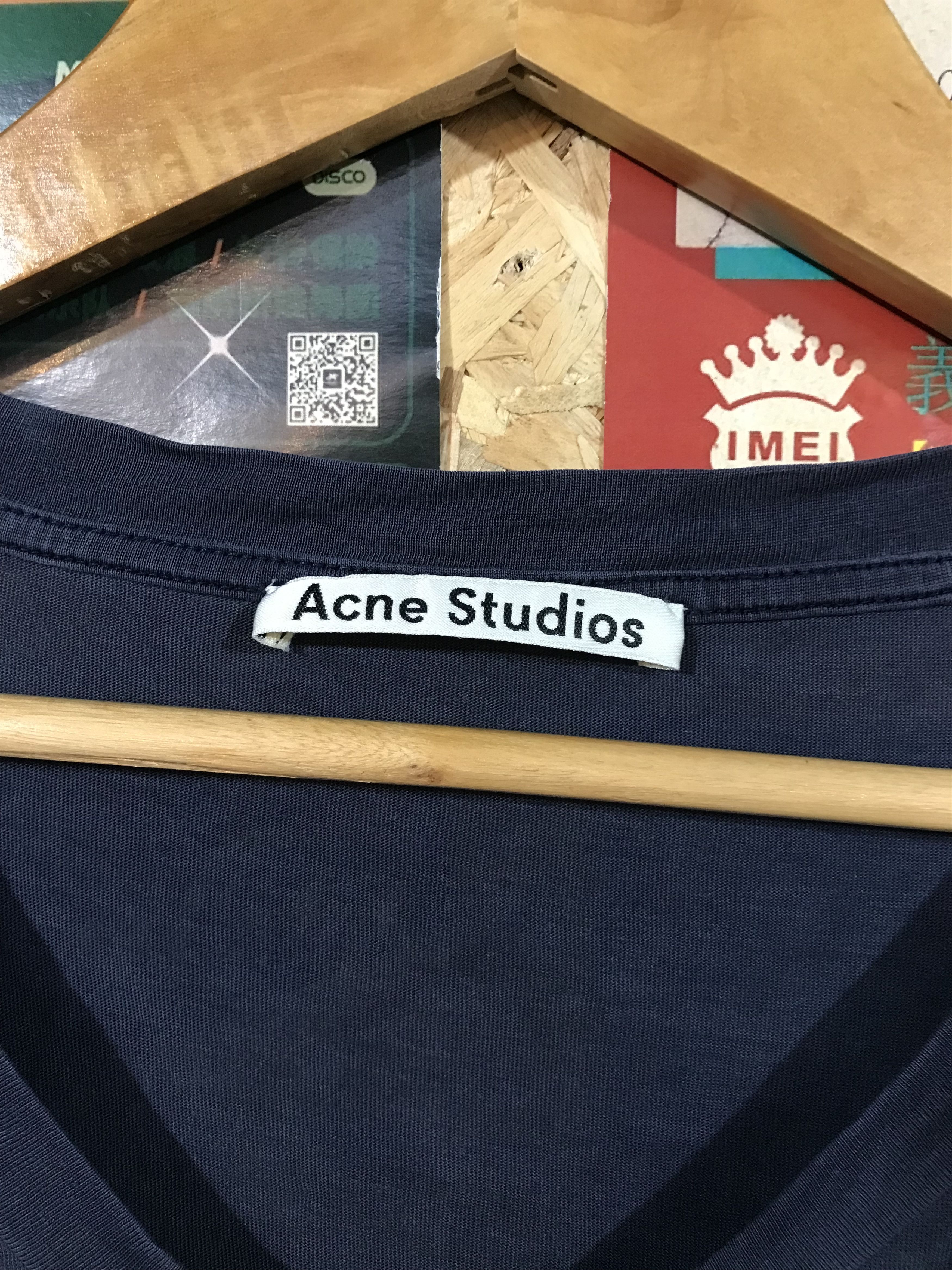 Acne Studios Acne Studios Behati Tencel PAW16 V Neck Tee Shirt Size XS / US 0-2 / IT 36-38 - 3 Thumbnail