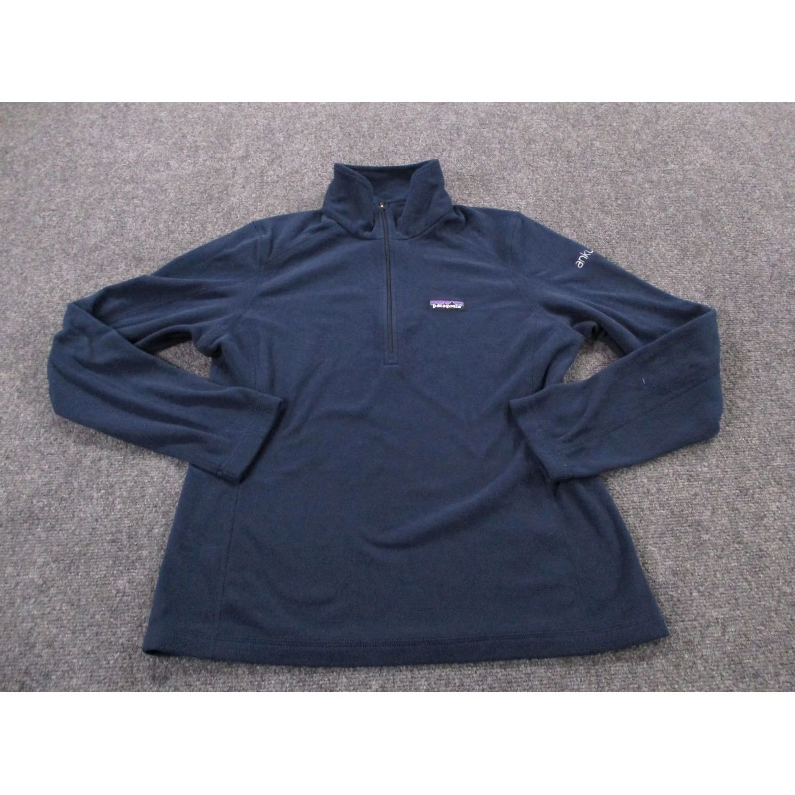 Patagonia Patagonia Jacket Womens M Navy Blue Fleece Zip 1/4 Lightweight Thermal Outdoor Outdoor Windbreaker Regular Size M Womens Blues Size M / US 6-8 / IT 42-44 - 2 Thumbnail