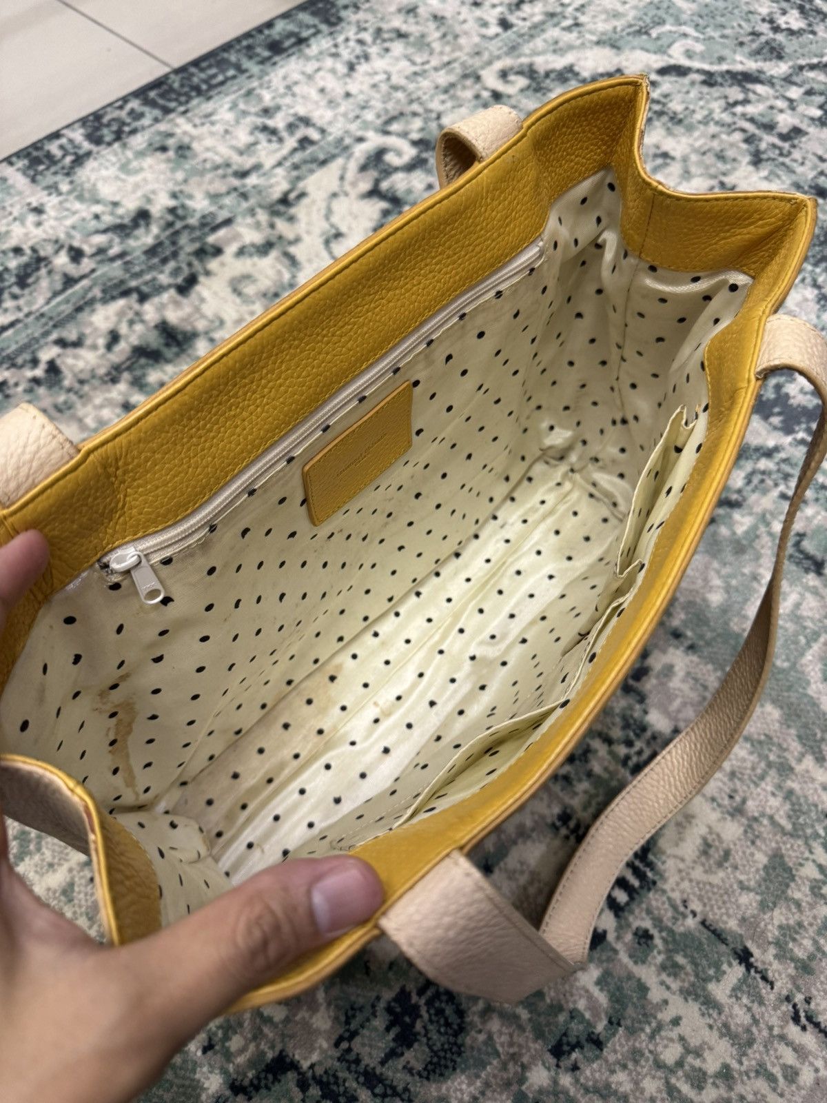 Tsumori Chisato TSUMORI CHISATO GRAIN LEATHER TOTE BAG Size ONE SIZE - 6 Thumbnail