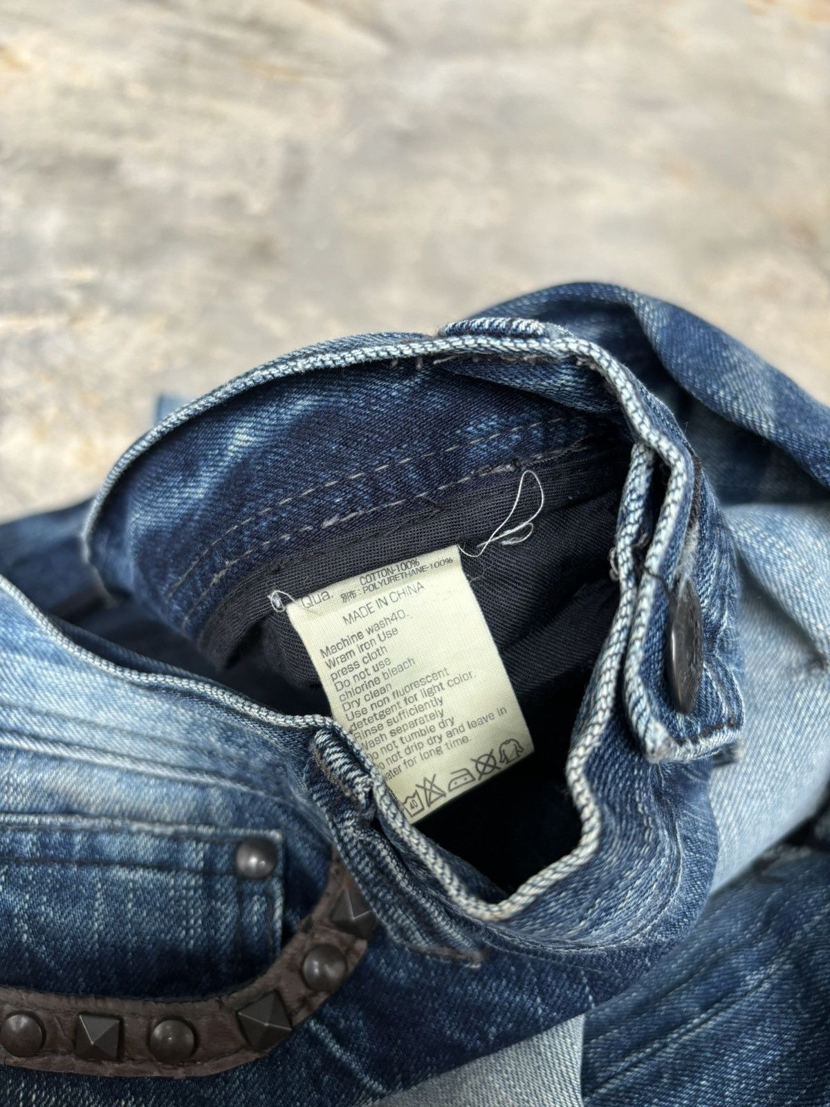 Hysteric Glamour Distressed Denim Ifsixwasnine Lgb Style Jeans Size US 33 - 8 Thumbnail
