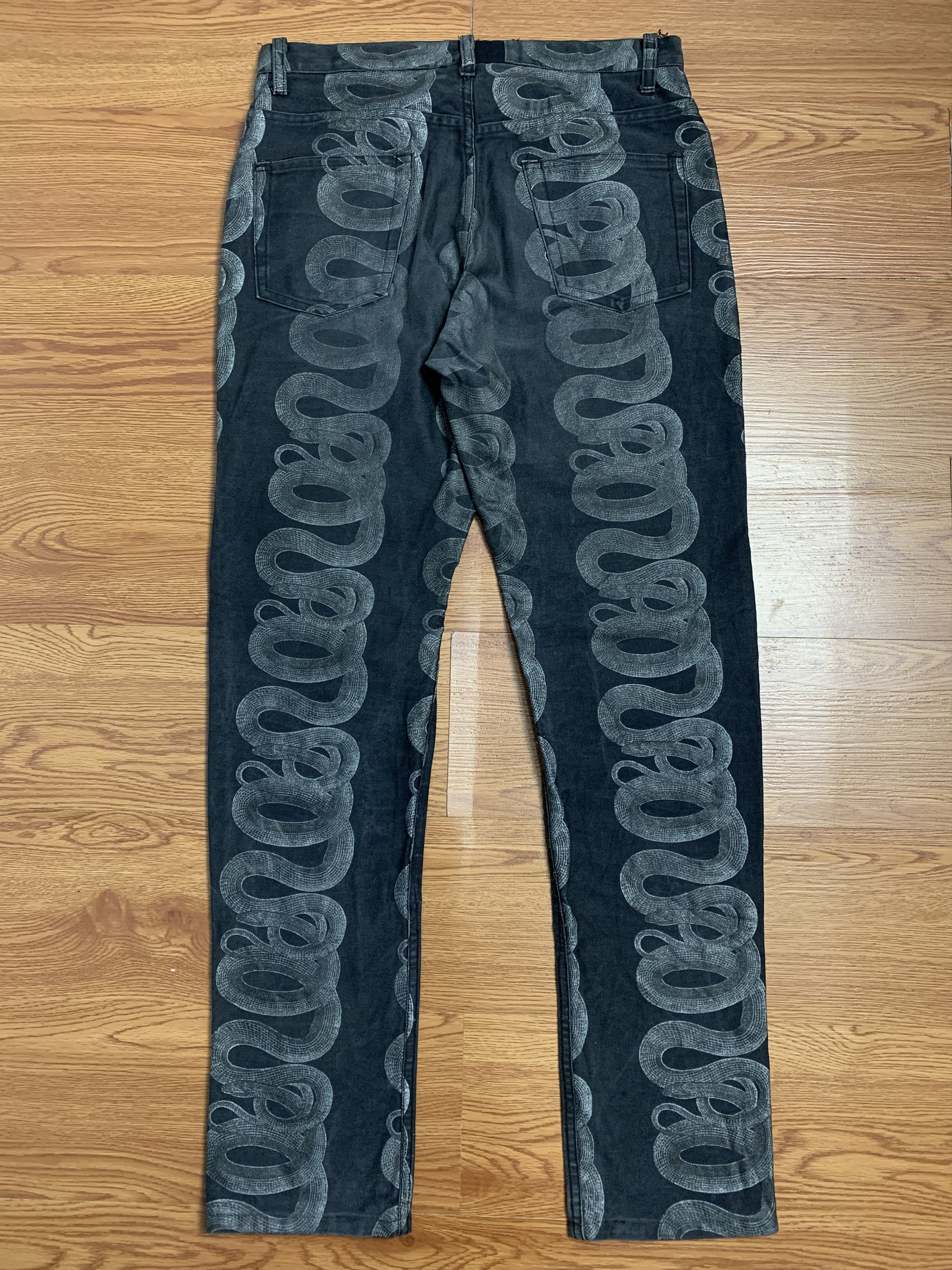 Hysteric Glamour Archive 90s Hysteric Glamour Snake Pants Size US 28 / EU 44 - 7 Thumbnail