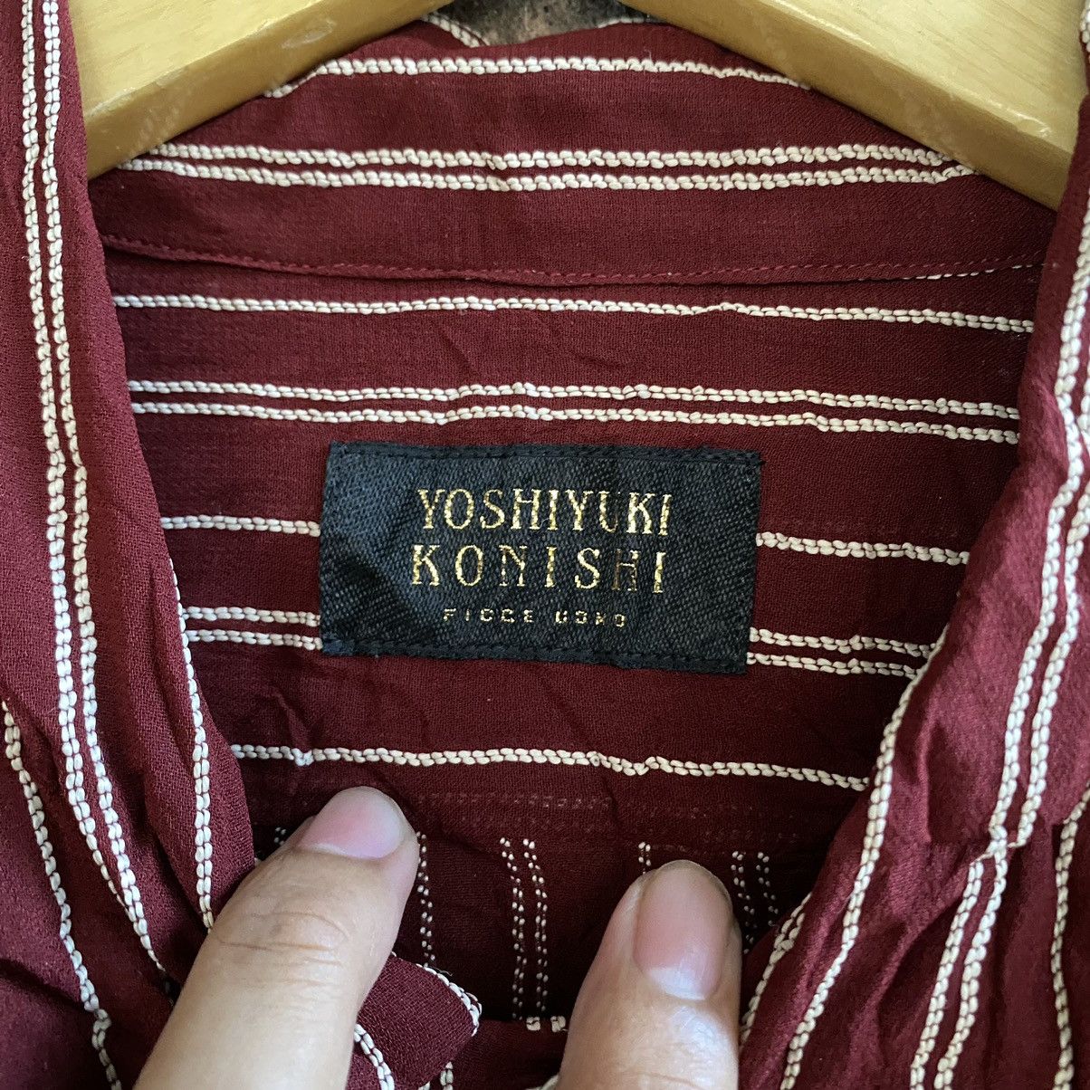 Beauty Beast × If Six Was Nine × Yoshiyuki Konishi Yoshiyuki Konishii Ficce Satin Shirt Size US M / EU 48-50 / 2 - 5 Thumbnail