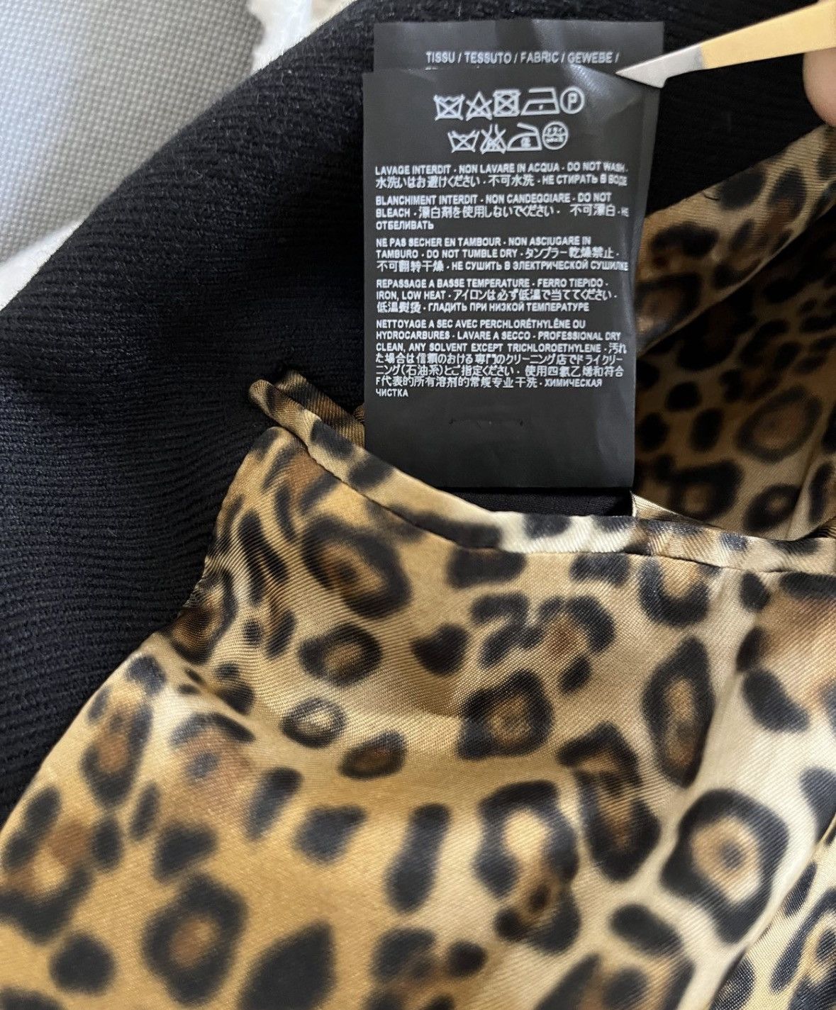 Saint Laurent Paris Saint laurent 16FW leopard lining chesterfield coat sz50 Size US M / EU 48-50 / 2 - 7 Thumbnail
